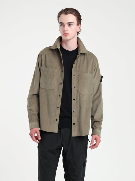 Green Cotton Corduroy Shirt – The Helm Clothing