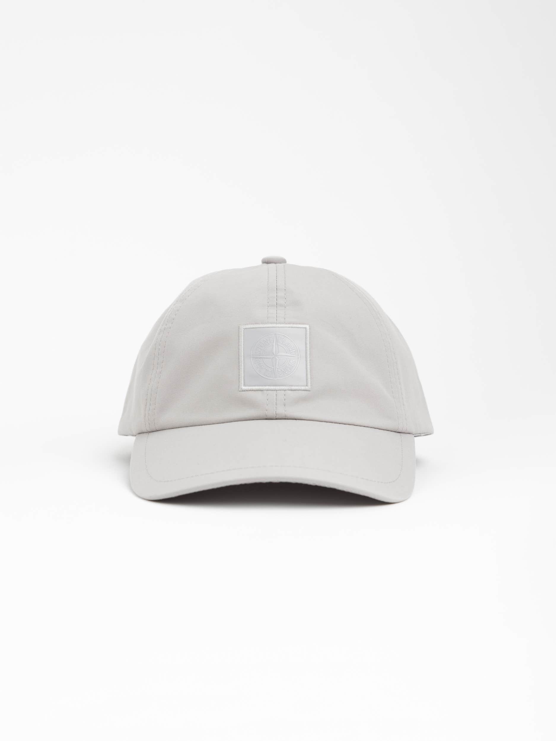Grey Weatherproof Cotton Canvas Baseball Cap