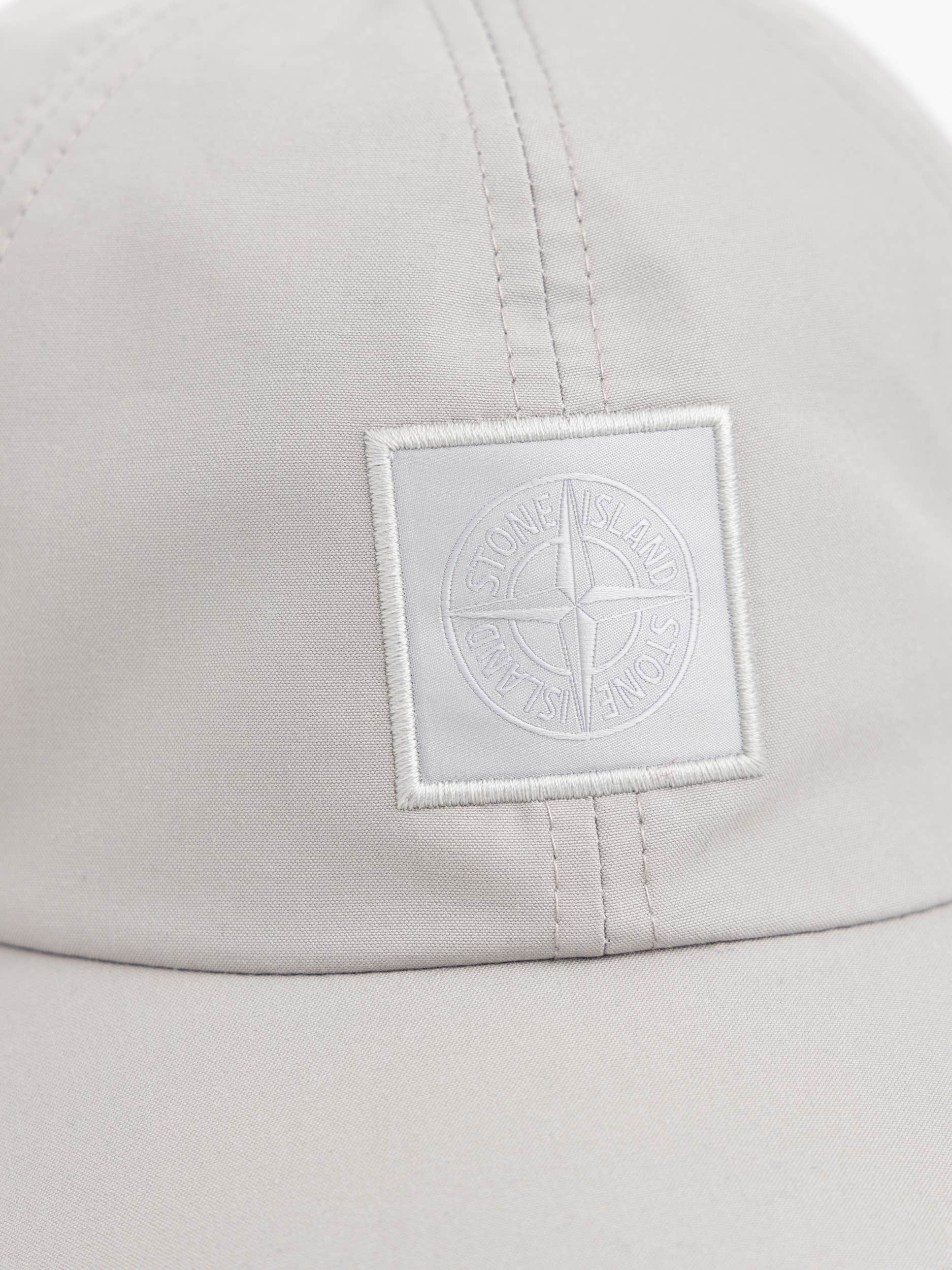 Grey Weatherproof Cotton Canvas Baseball Cap