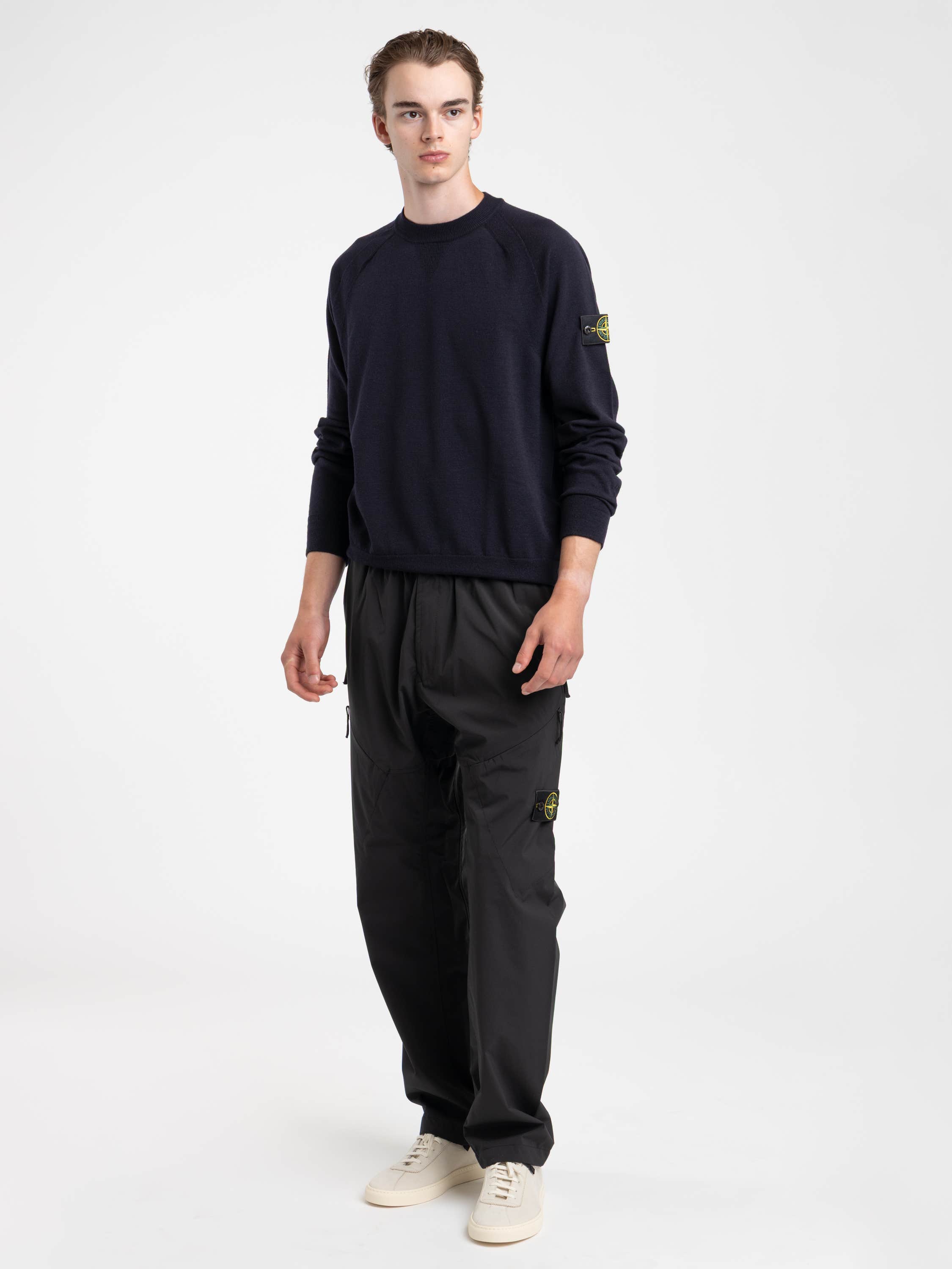 Navy Organic Cotton Jersey