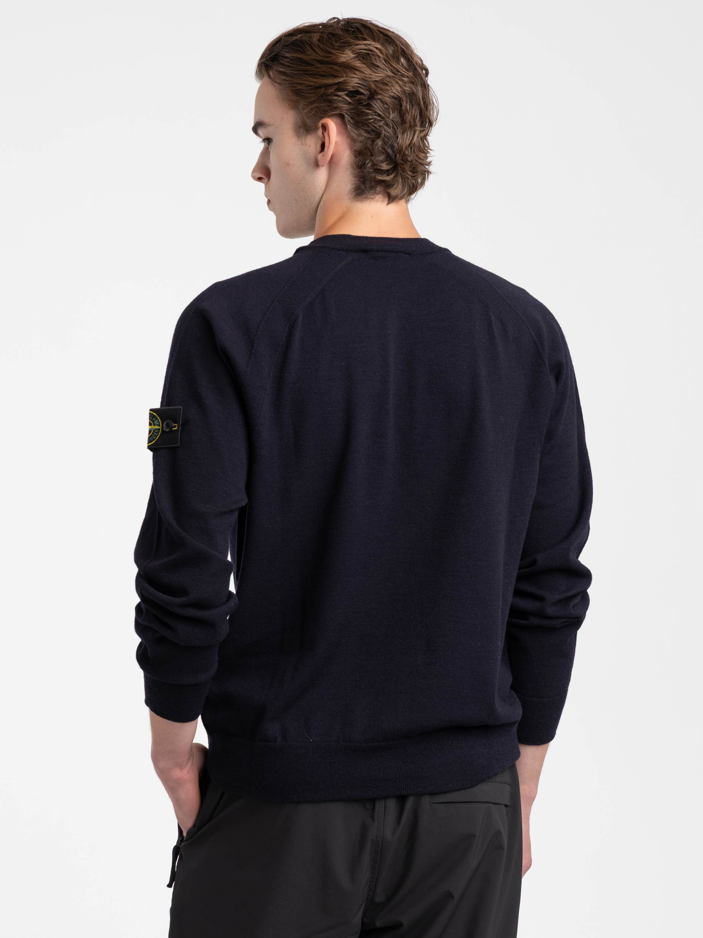 Navy Organic Cotton Jersey