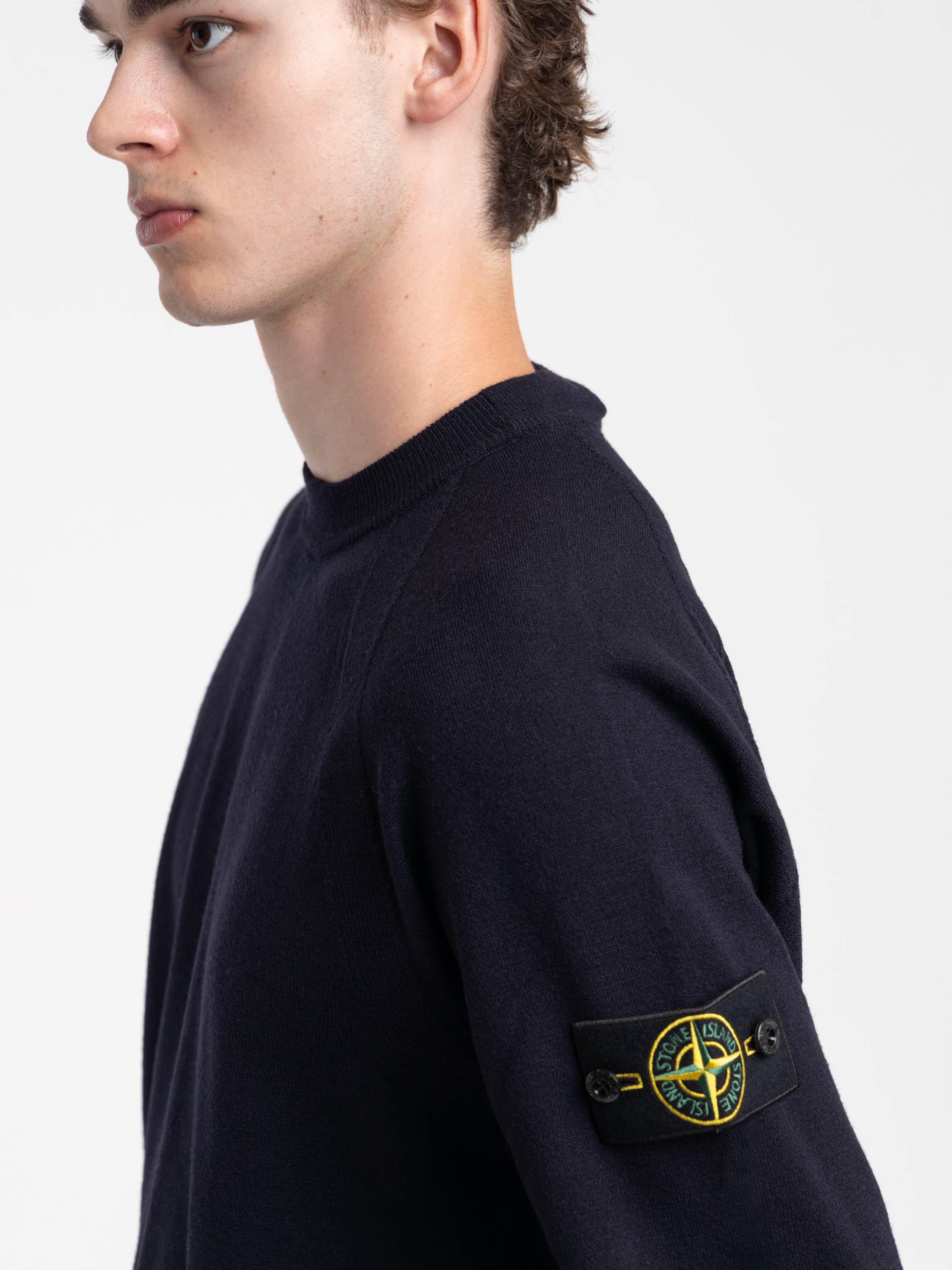 Navy Organic Cotton Jersey