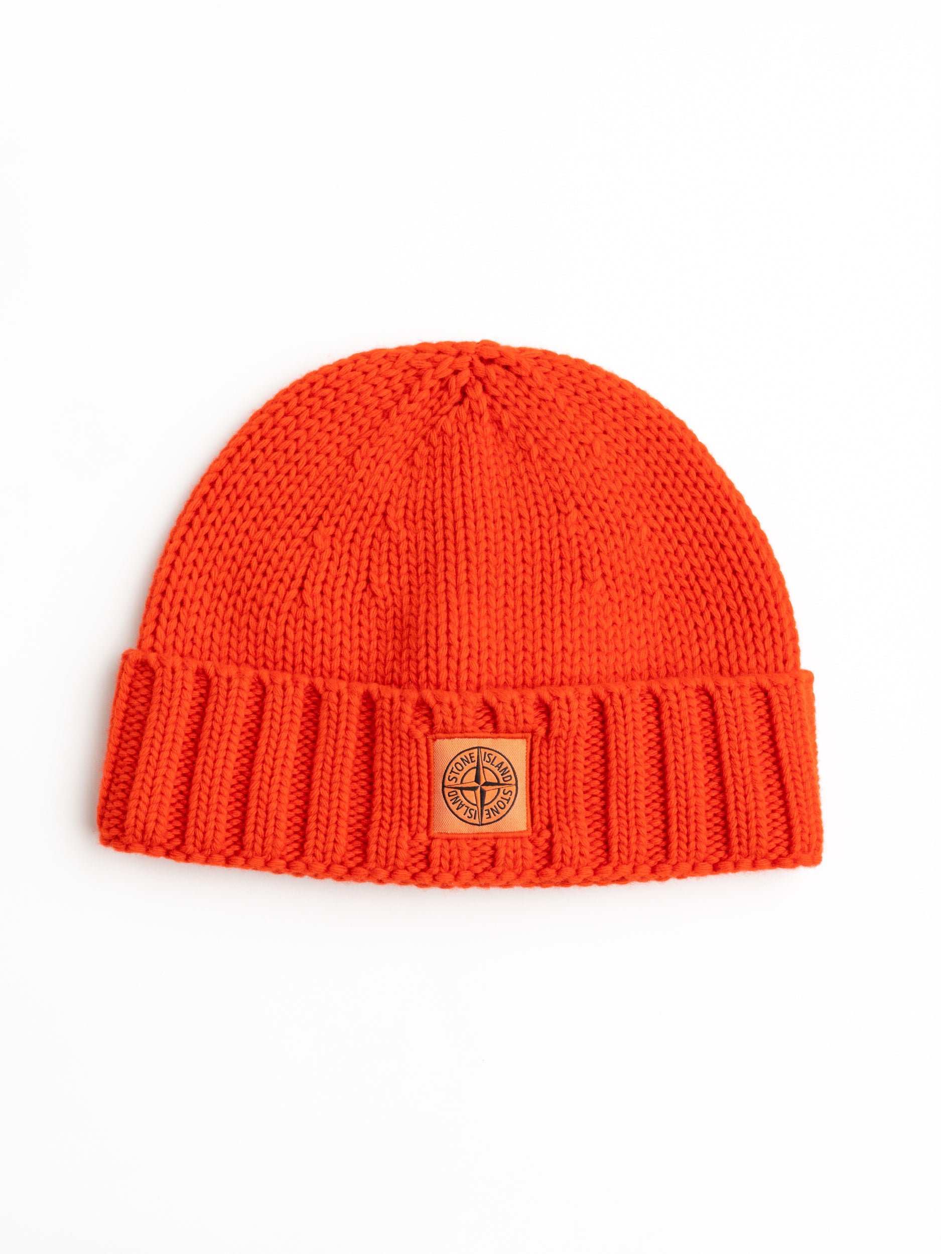 Stone island cheap beanie orange