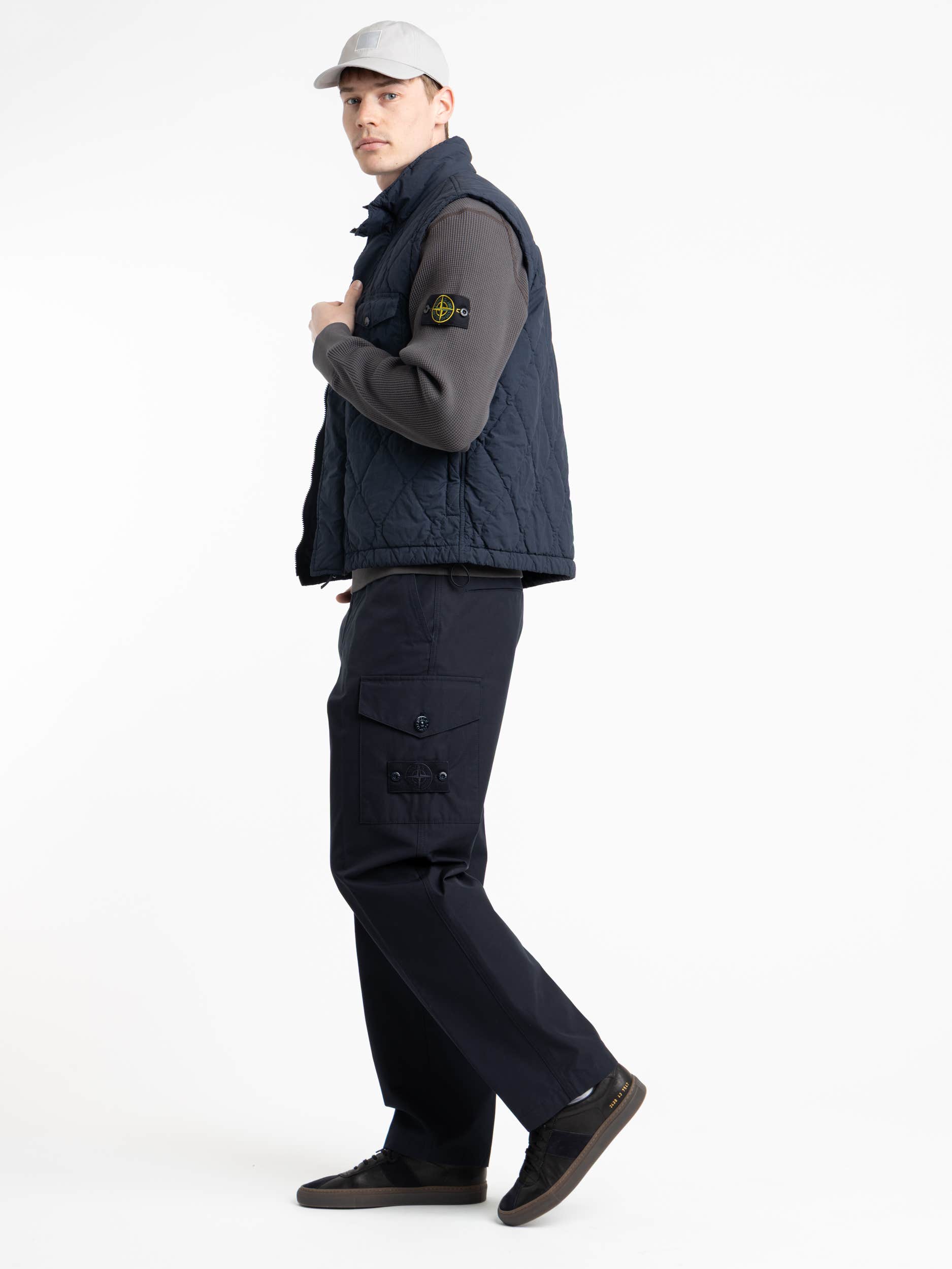 Padded Ghost Nylon Vest