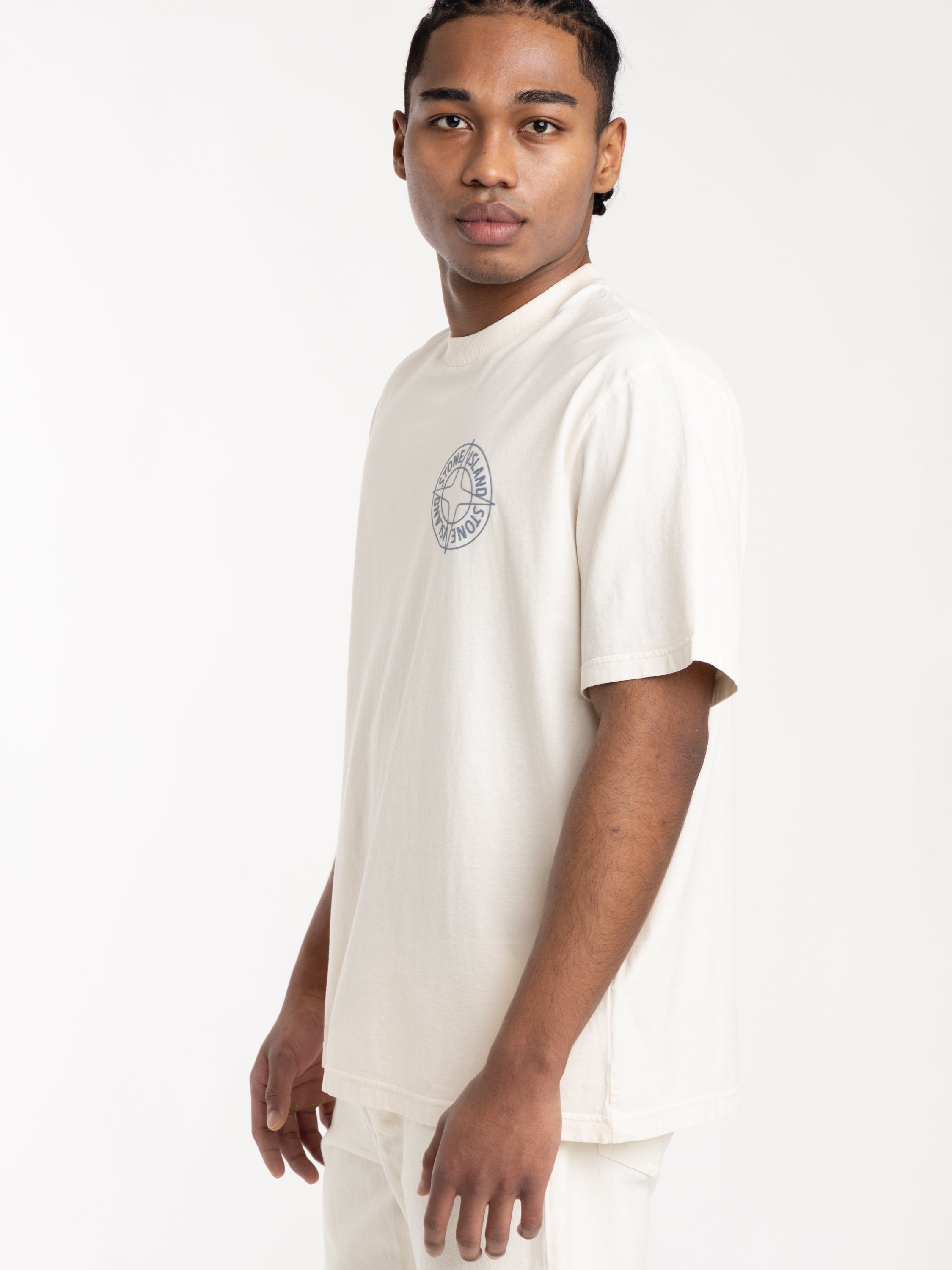 White Organic Cotton Jersey T-Shirt – The Helm Clothing
