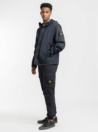 Stone Island Strech Cotton Tela Tapered Fit Cargo Trousers
