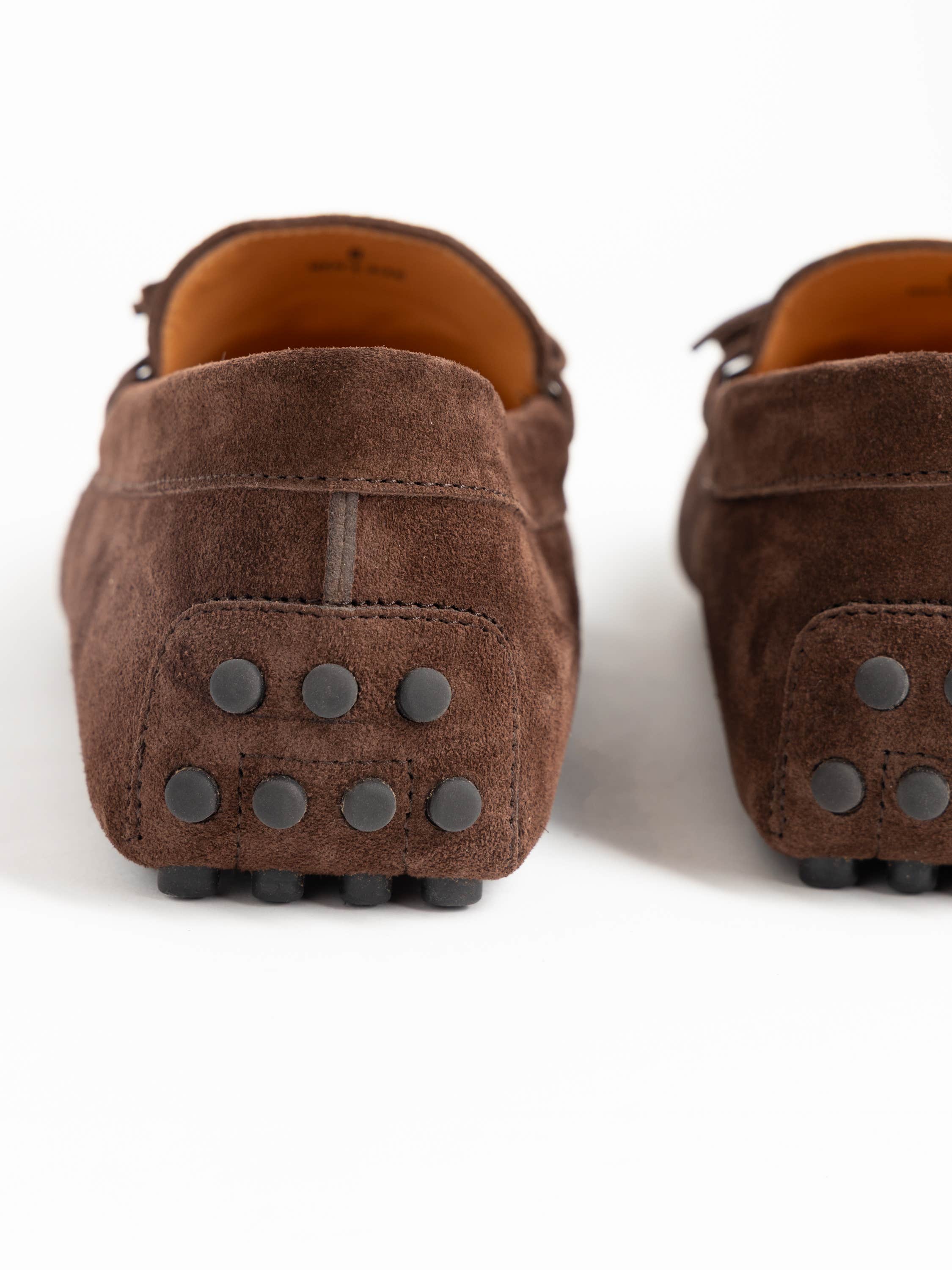 Brown Gommino Suede Boat Shoes