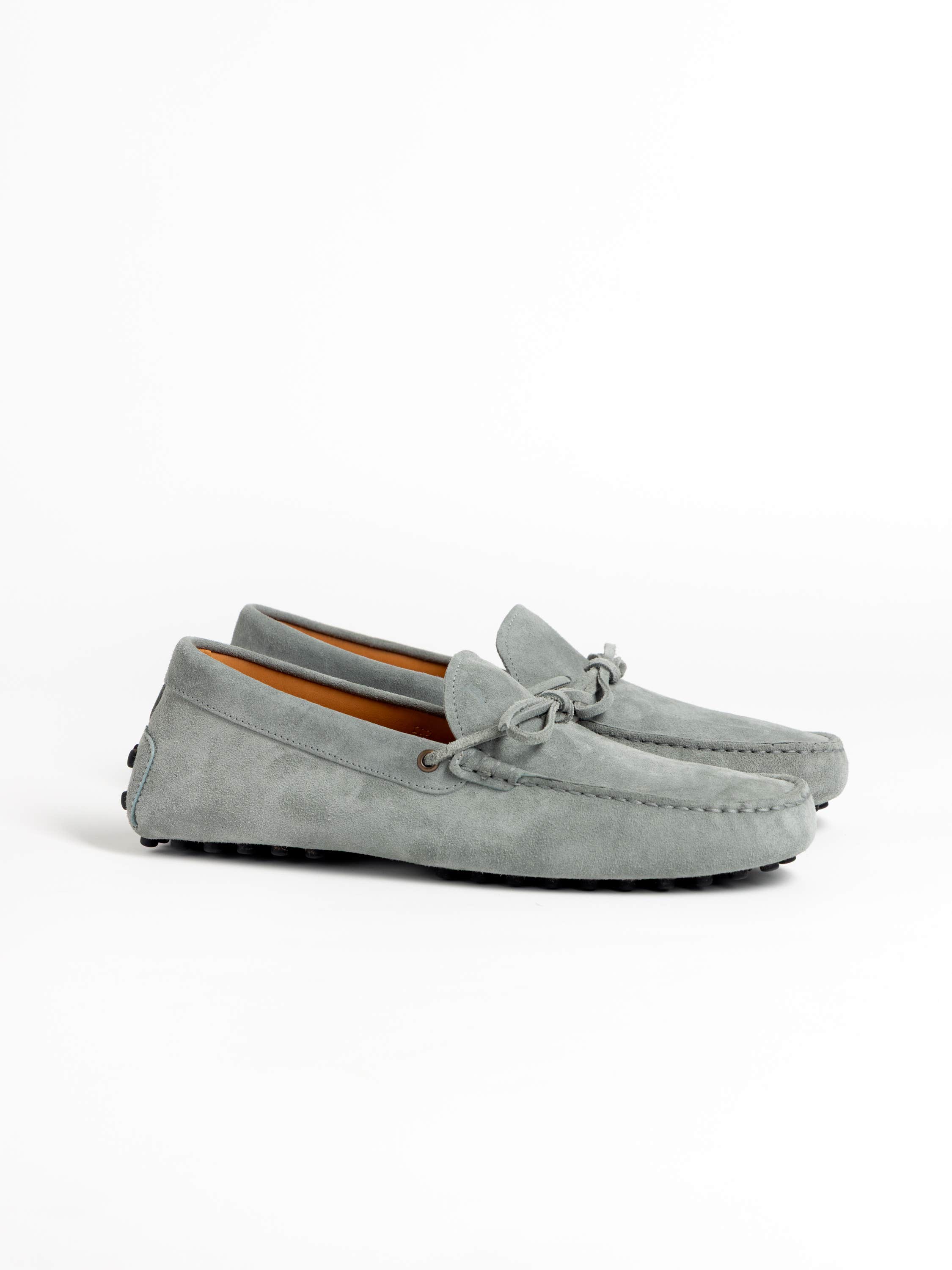 Cromo Grey Suede Boat Shoes