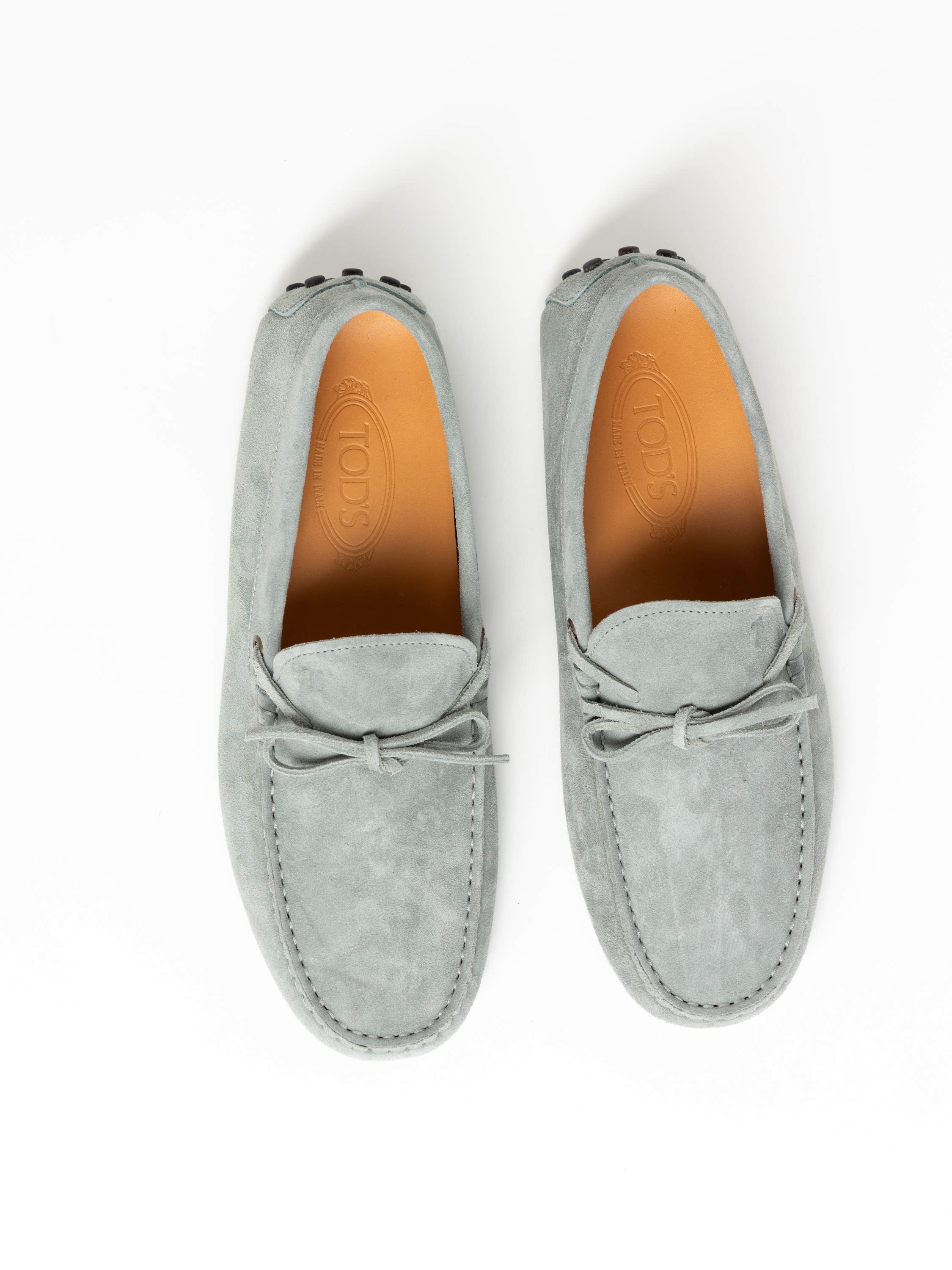 Cromo Grey Suede Boat Shoes