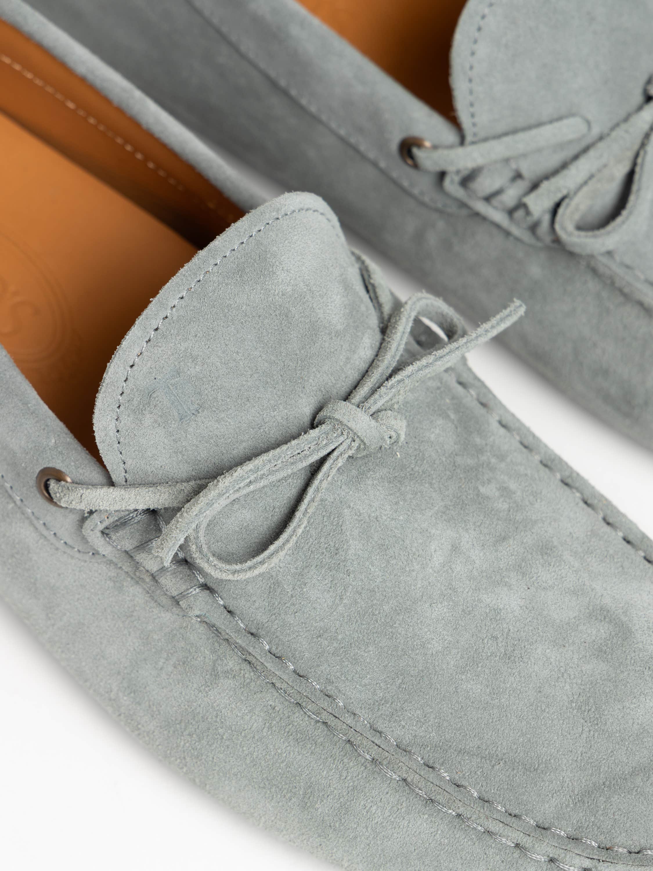 Cromo Grey Suede Boat Shoes