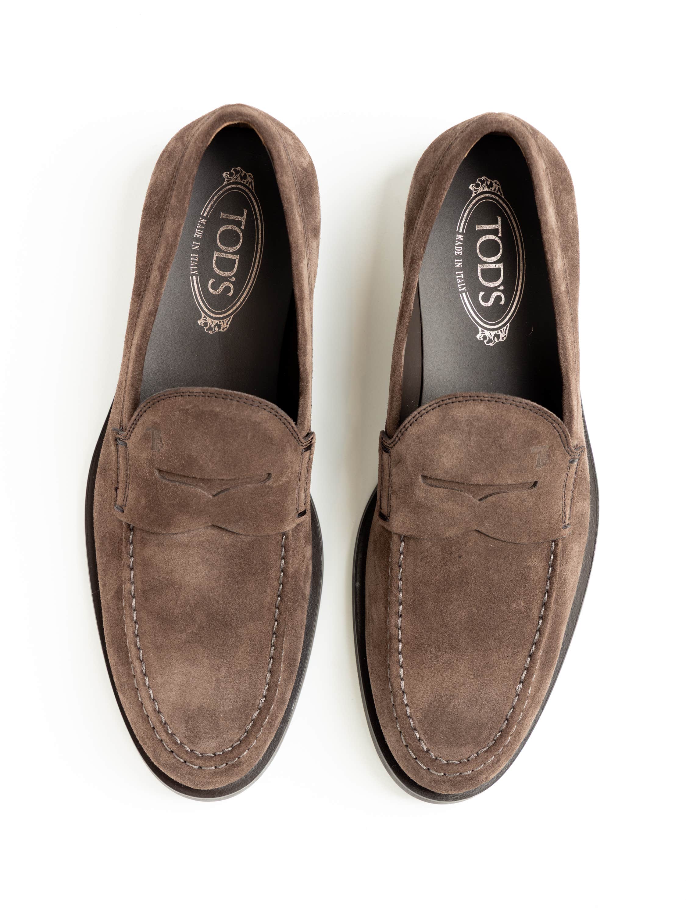 Dark Brown Suede Loafer