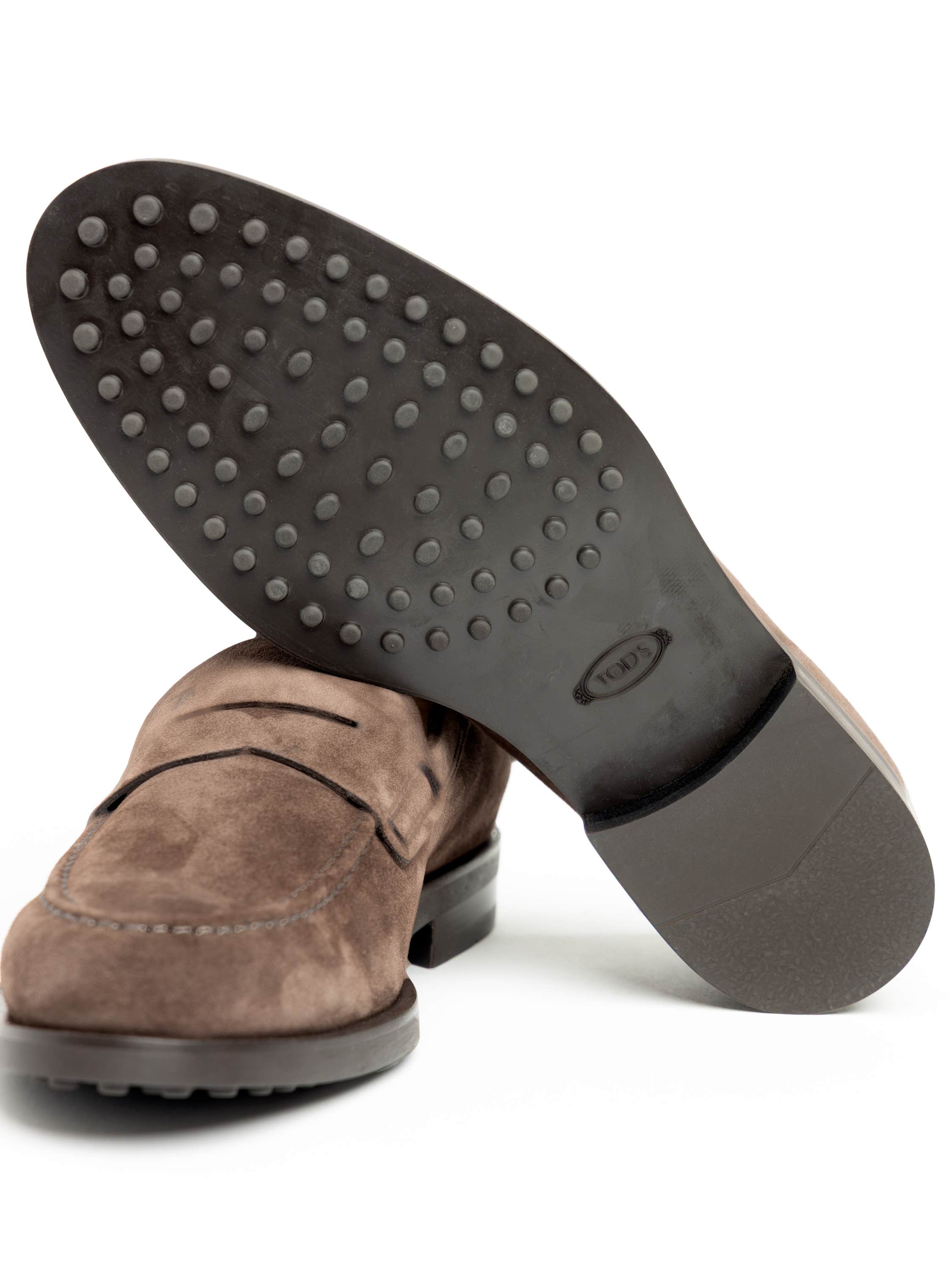 Dark Brown Suede Loafer