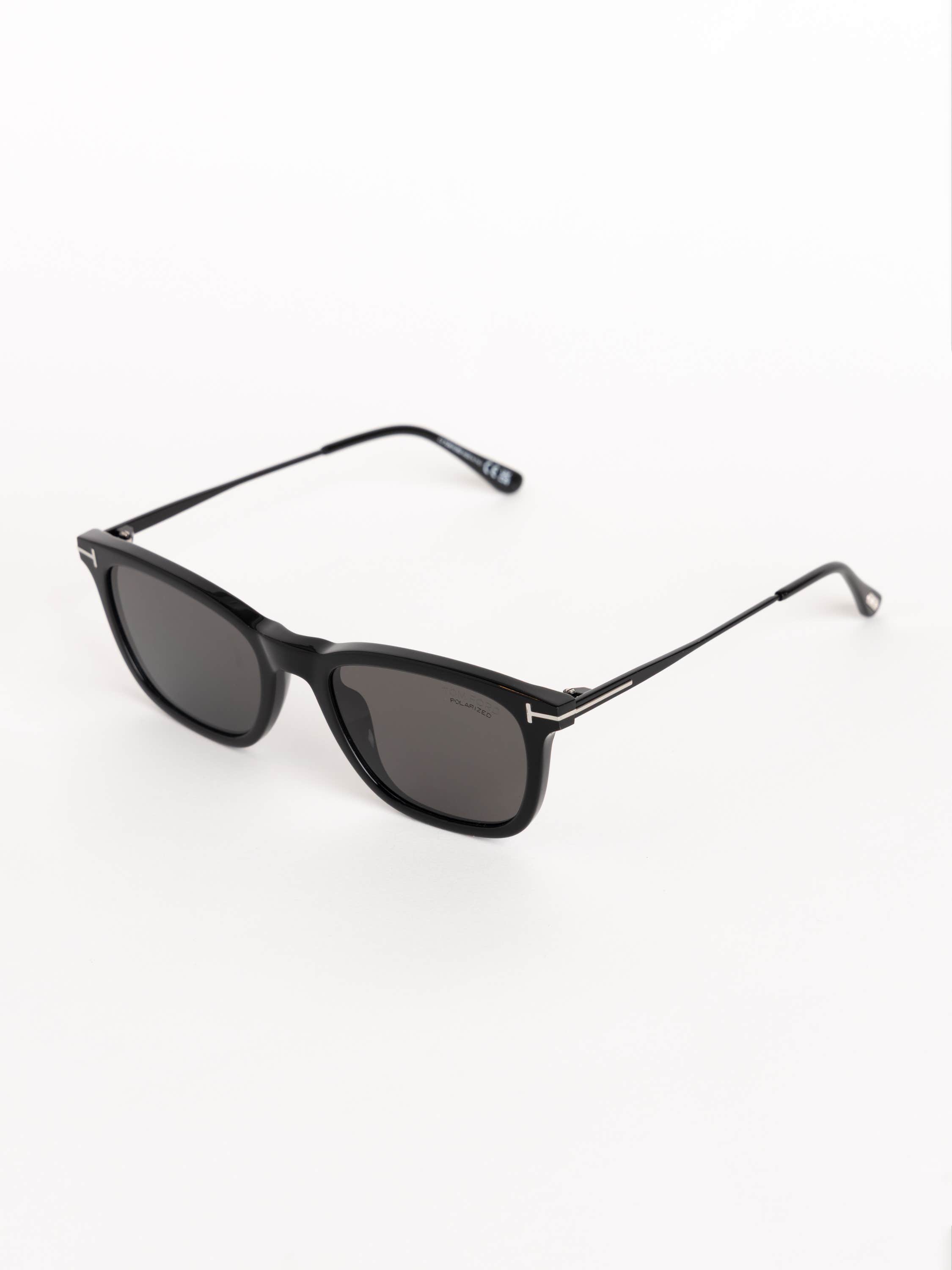 Black Arnaud Square Frame Sunglasses