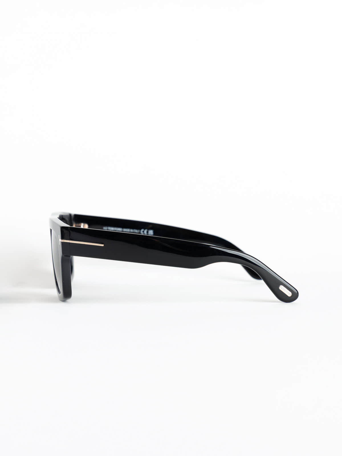 Black Fausto Square Sunglasses