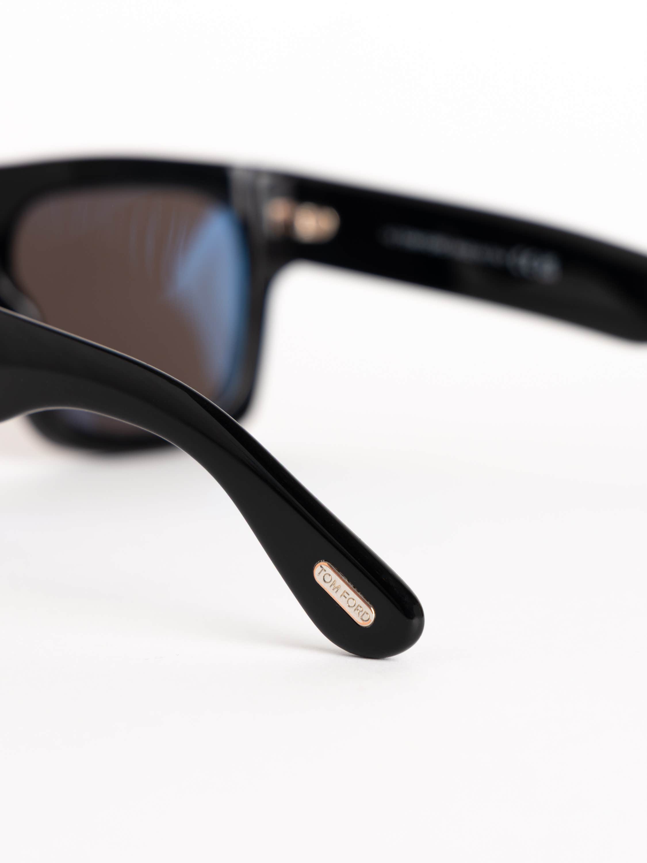 Black Fausto Square Sunglasses