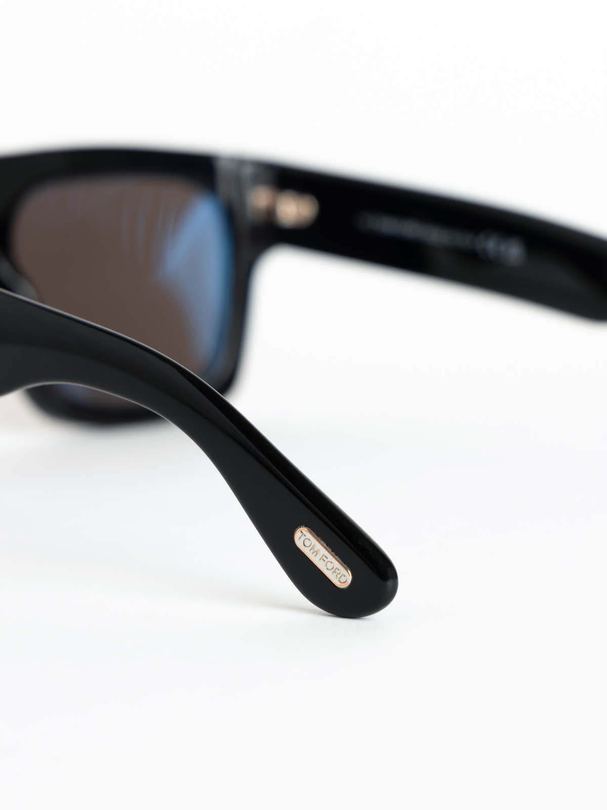 Black Fausto Square Sunglasses