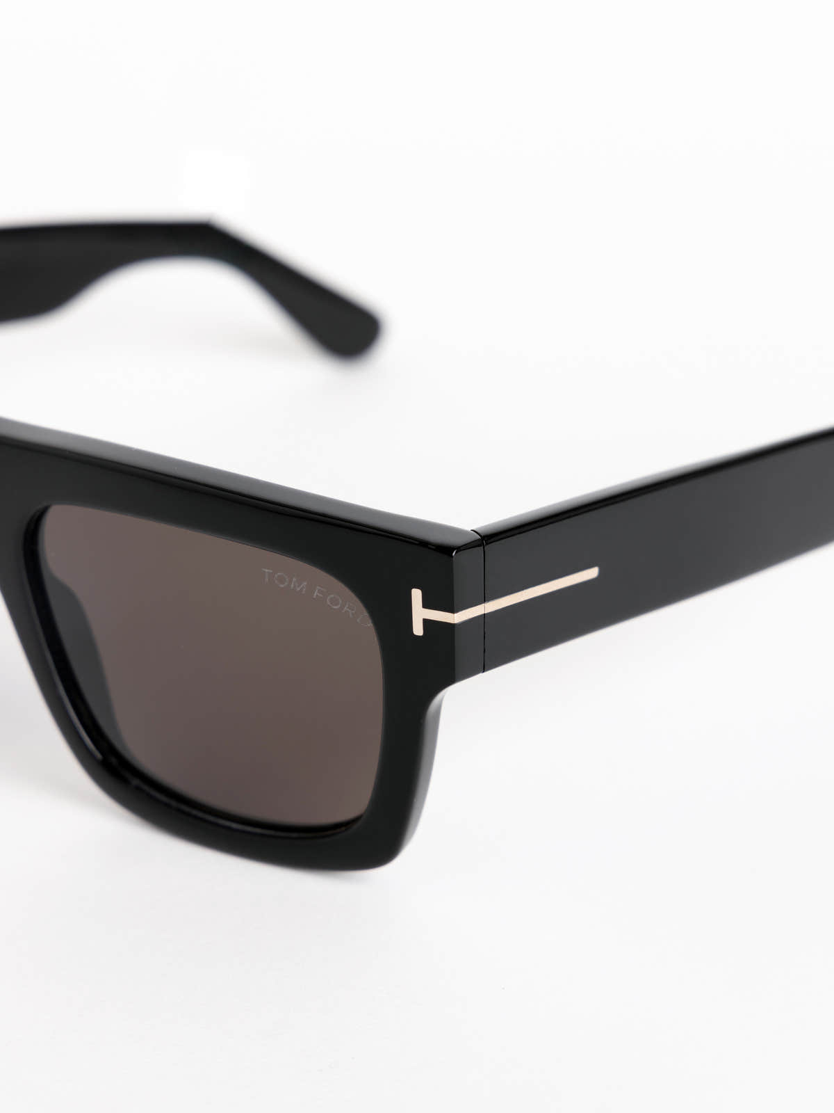 Black Fausto Square Sunglasses