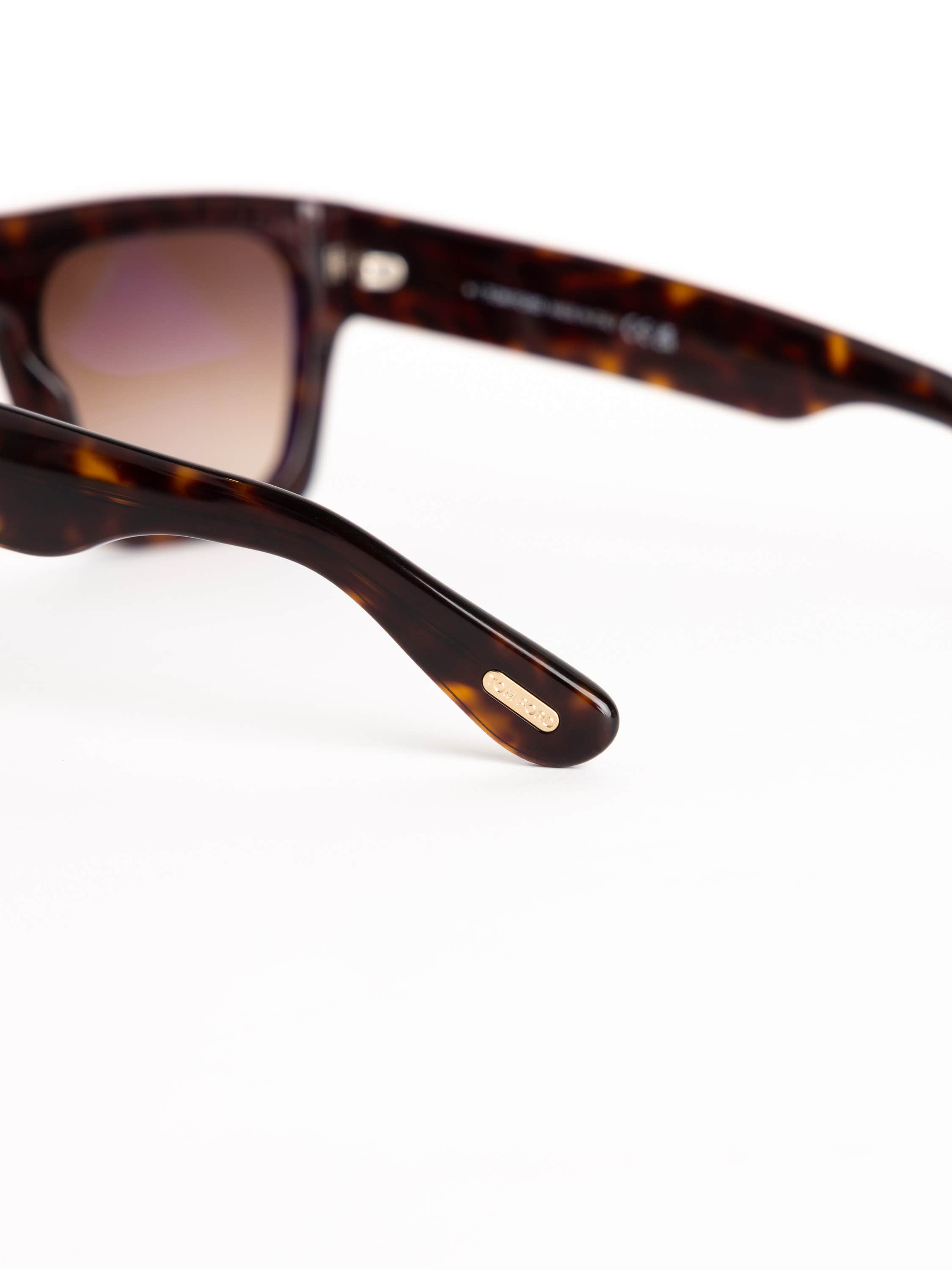 Dark Brown Fausto Square Sunglasses