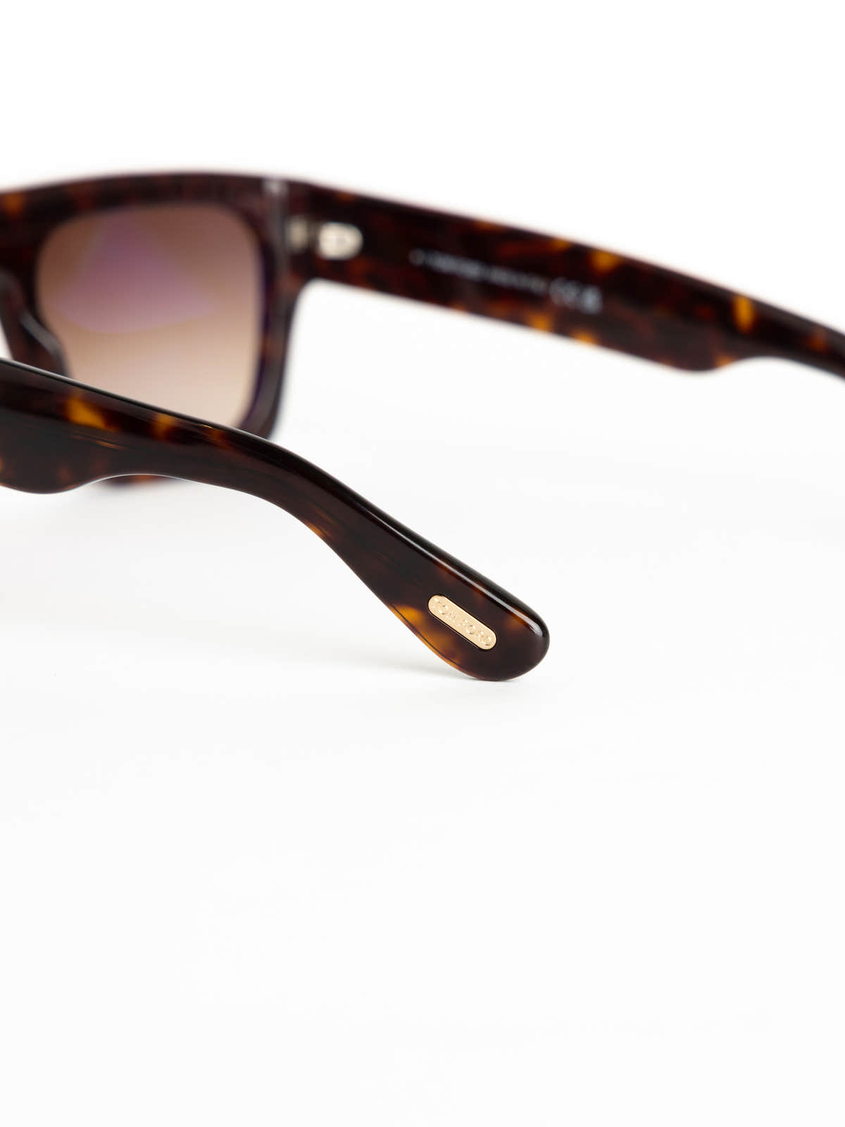 Dark Brown Fausto Square Sunglasses