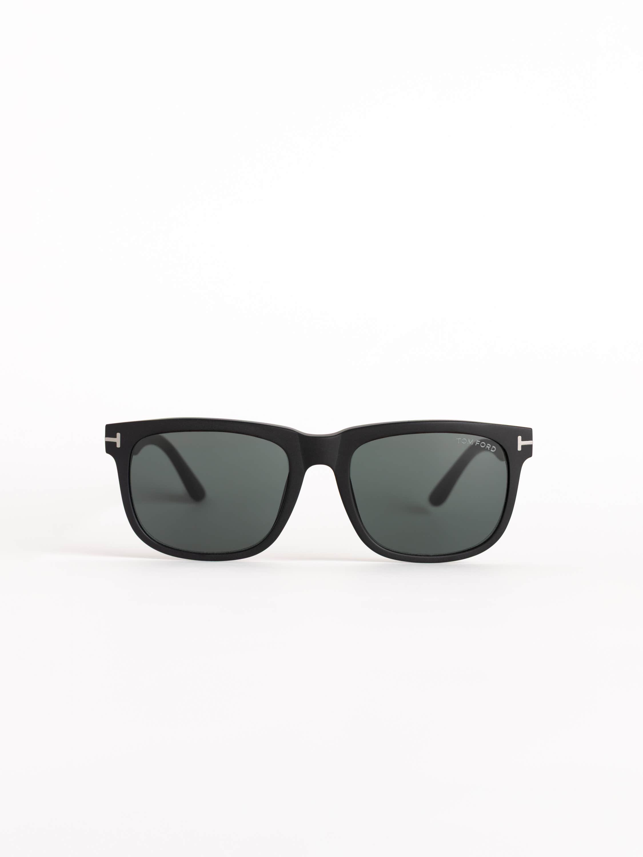Dark Green Havana Caine Sunglasses