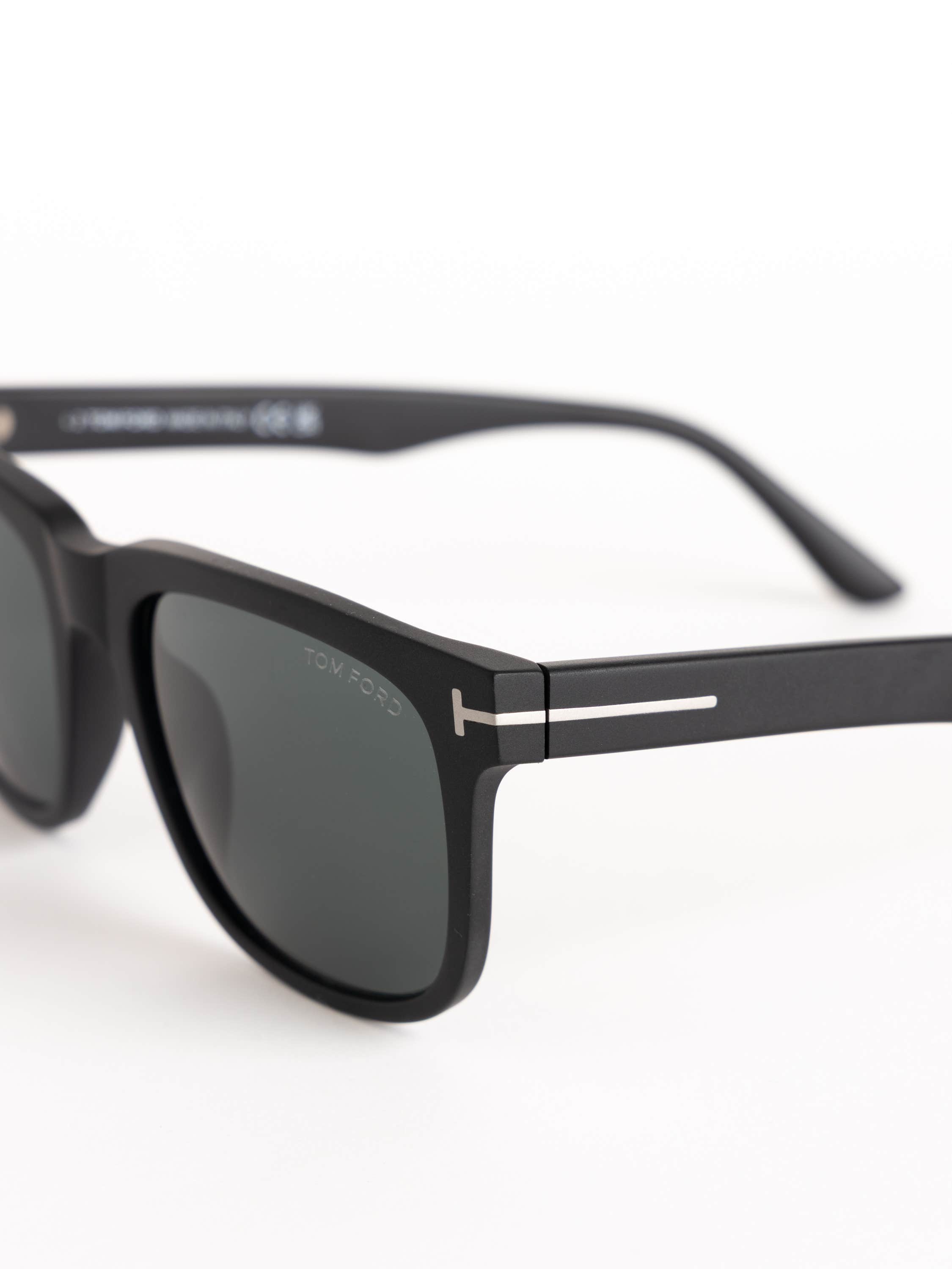 Dark Green Havana Caine Sunglasses