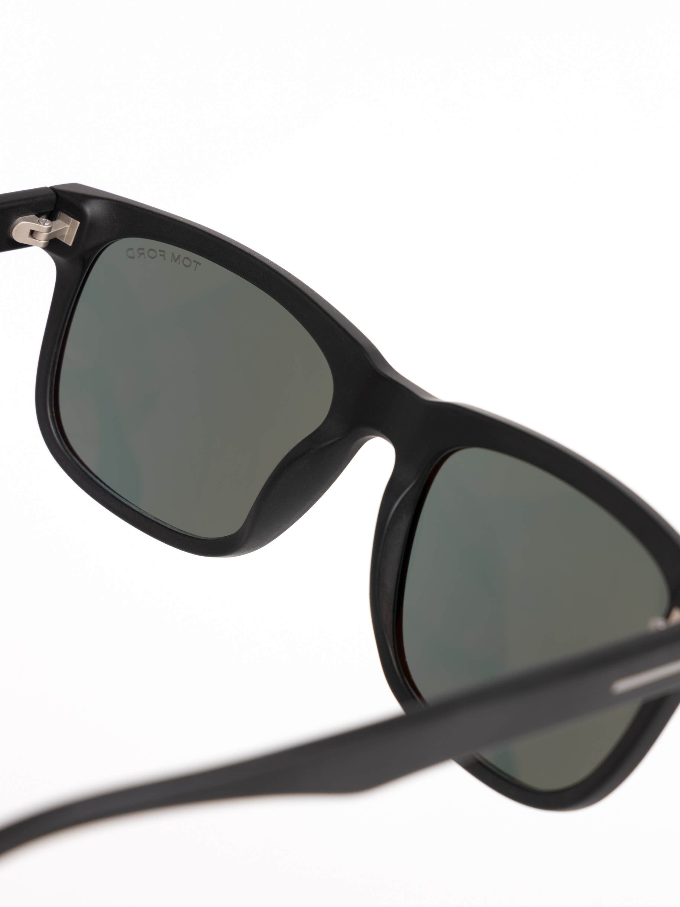 Dark Green Havana Caine Sunglasses