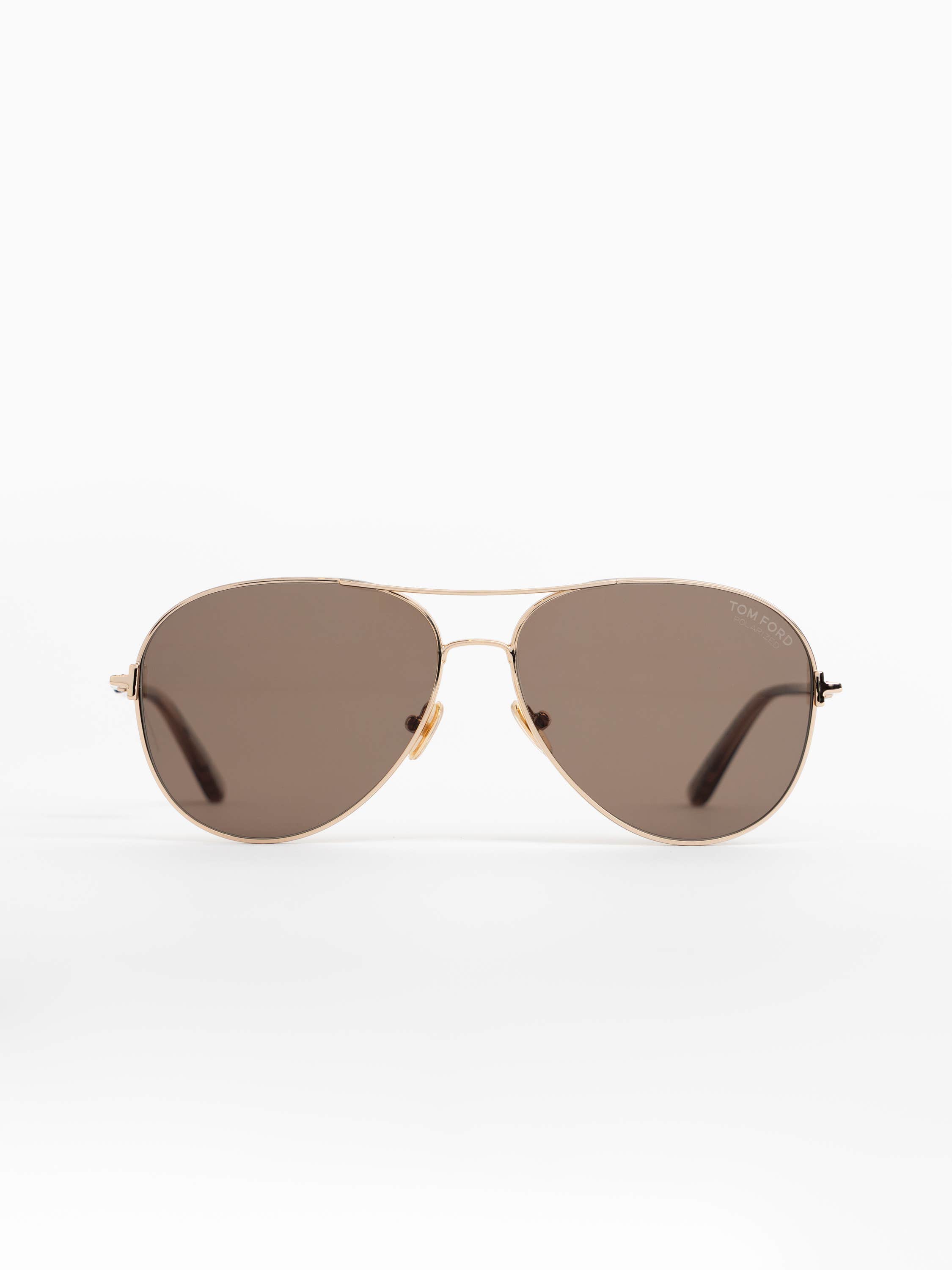 Gold Clark Sunglasses
