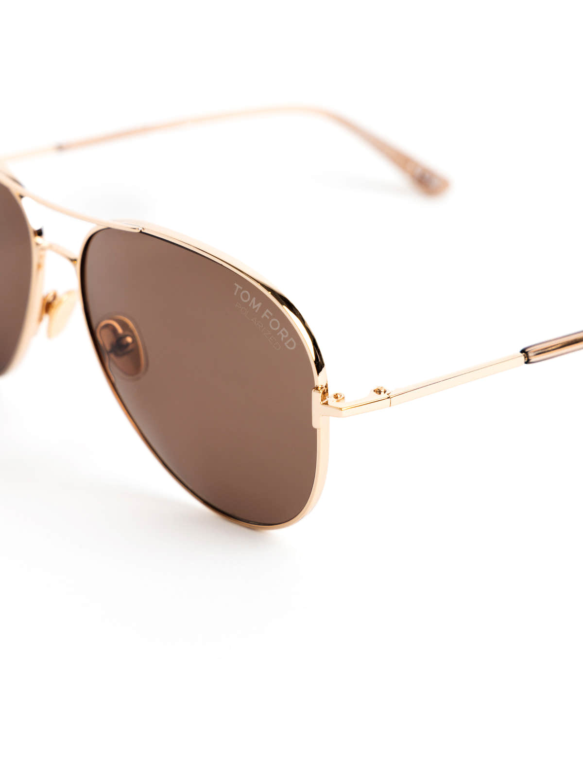 Gold Clark Sunglasses