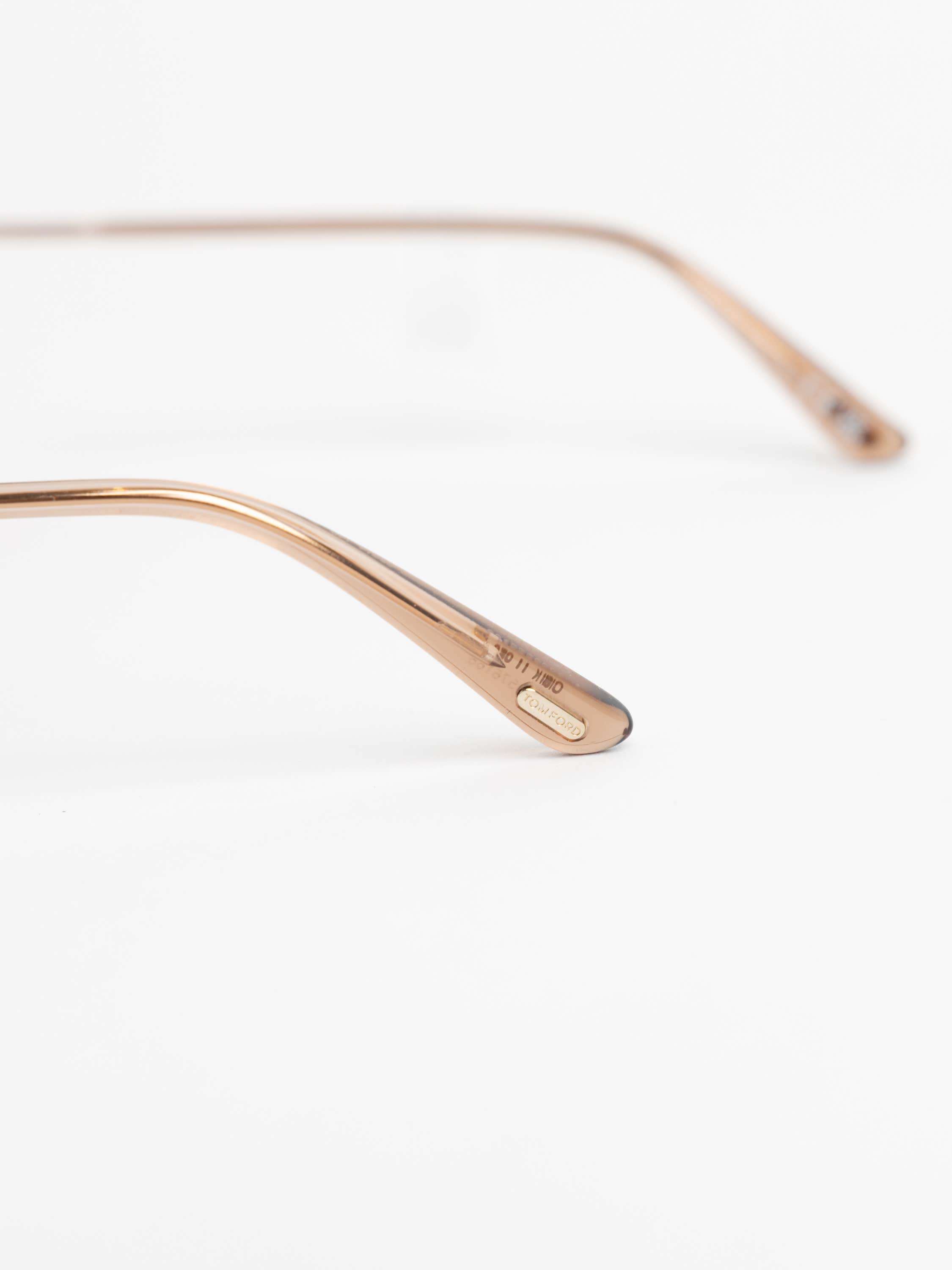 Gold Clark Sunglasses