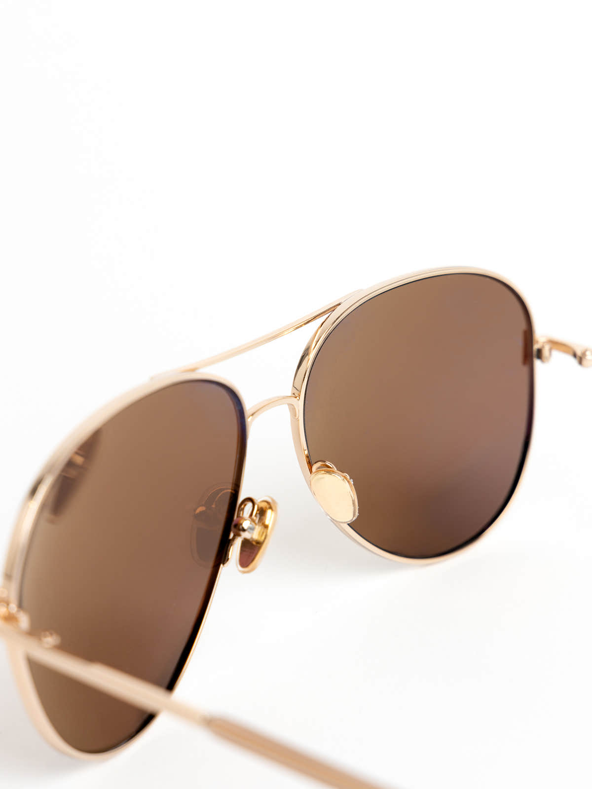 Gold Clark Sunglasses