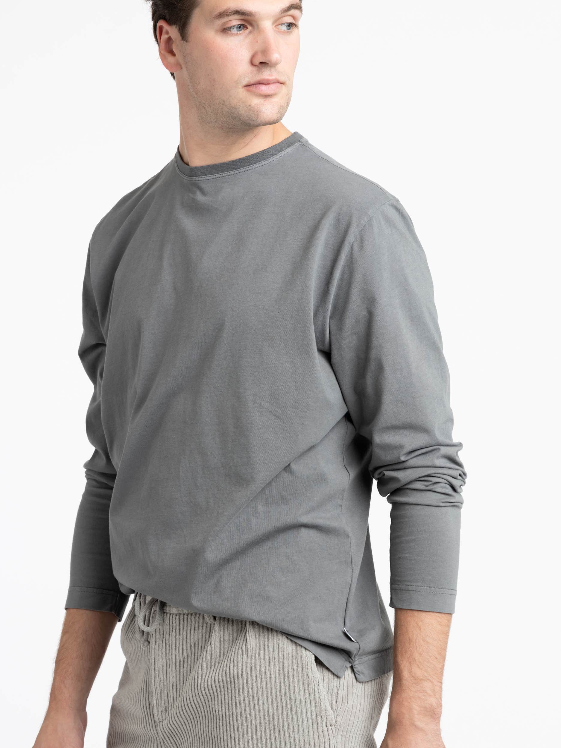 Grey Jersey Cotton Shirt
