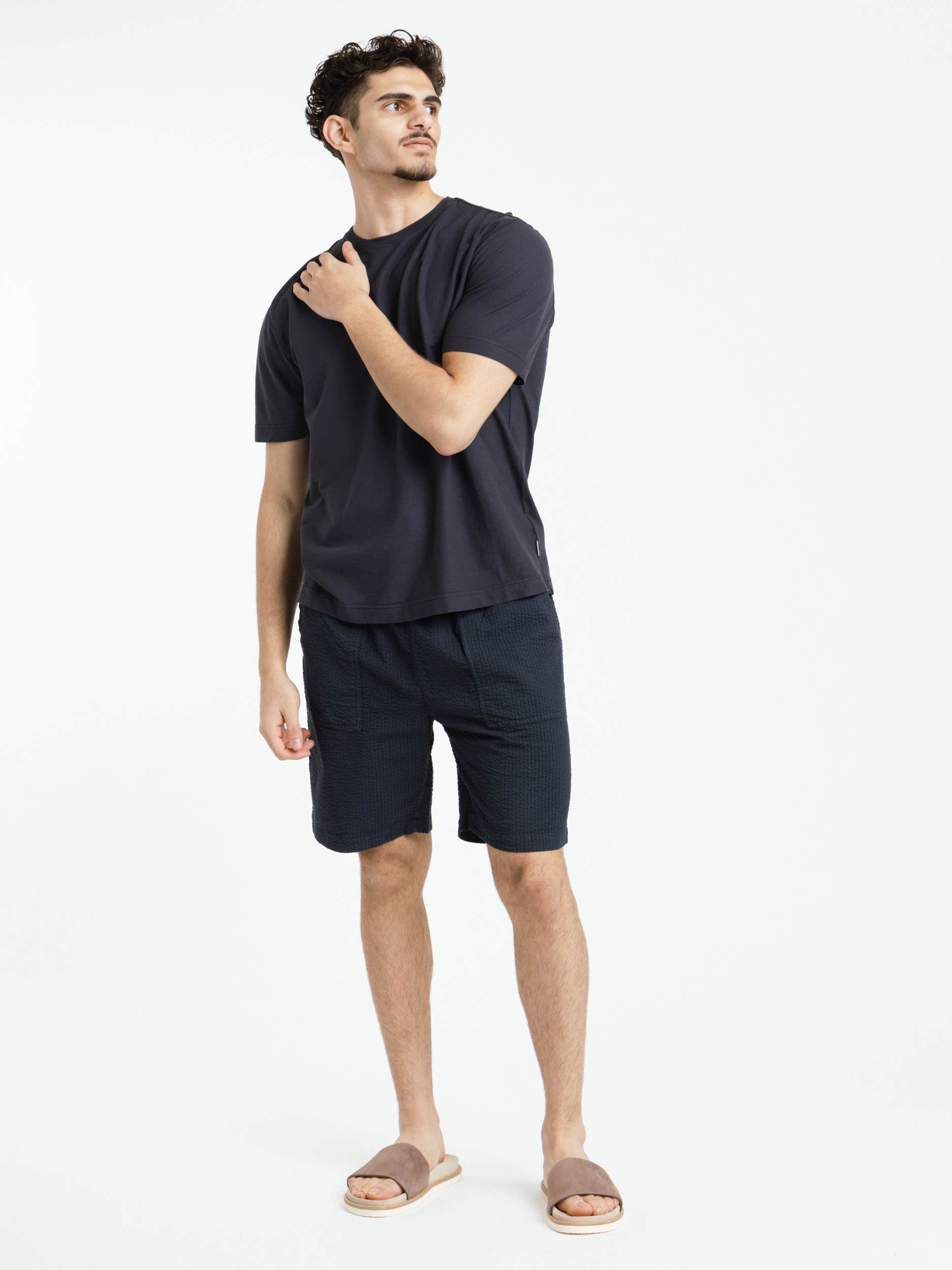 Navy Organic Cotton T-shirt