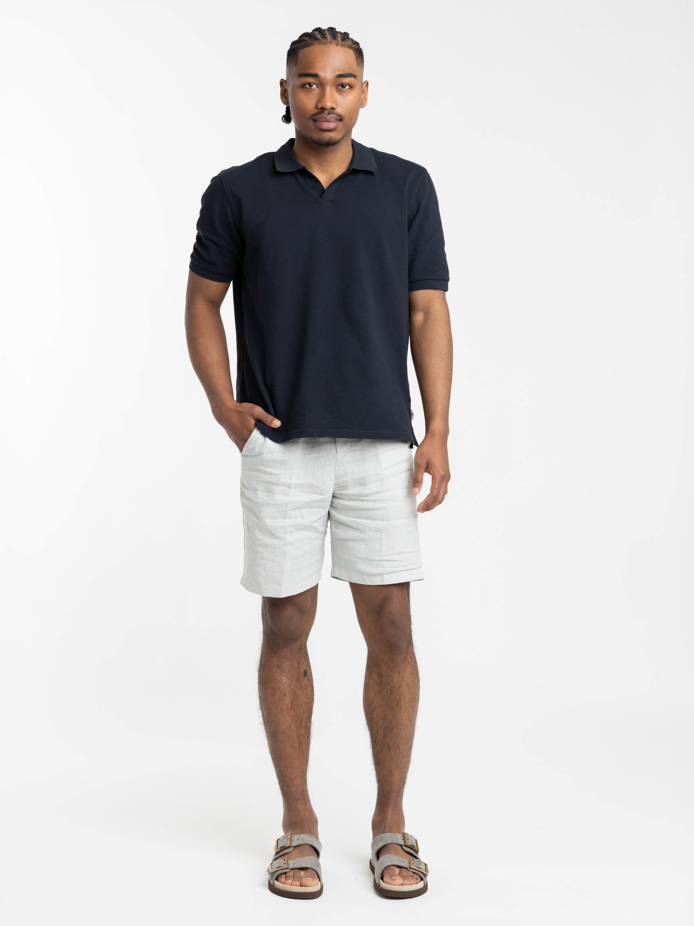 Navy Terry T-Shirt