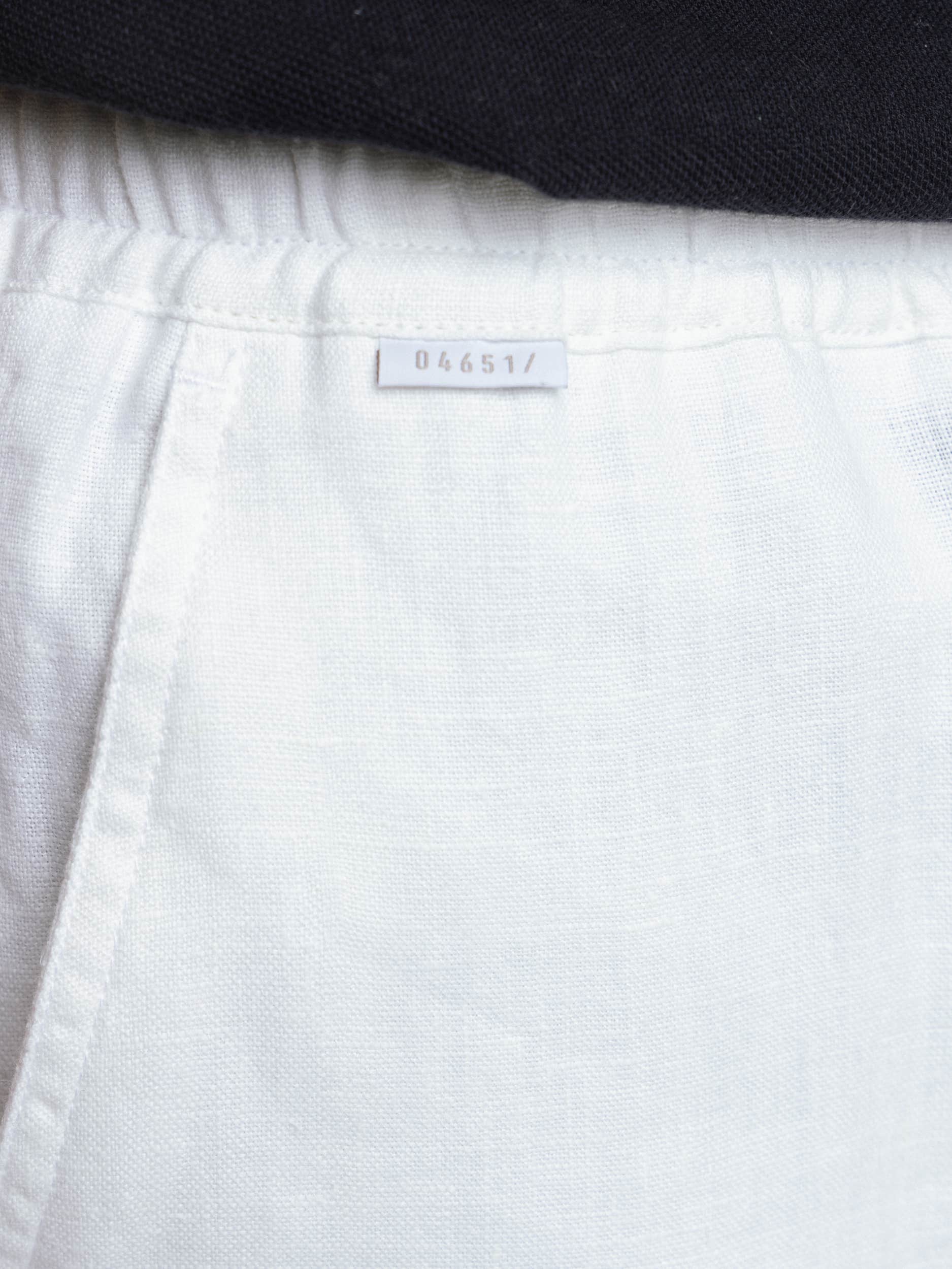 White Linen Beach Bermuda Short