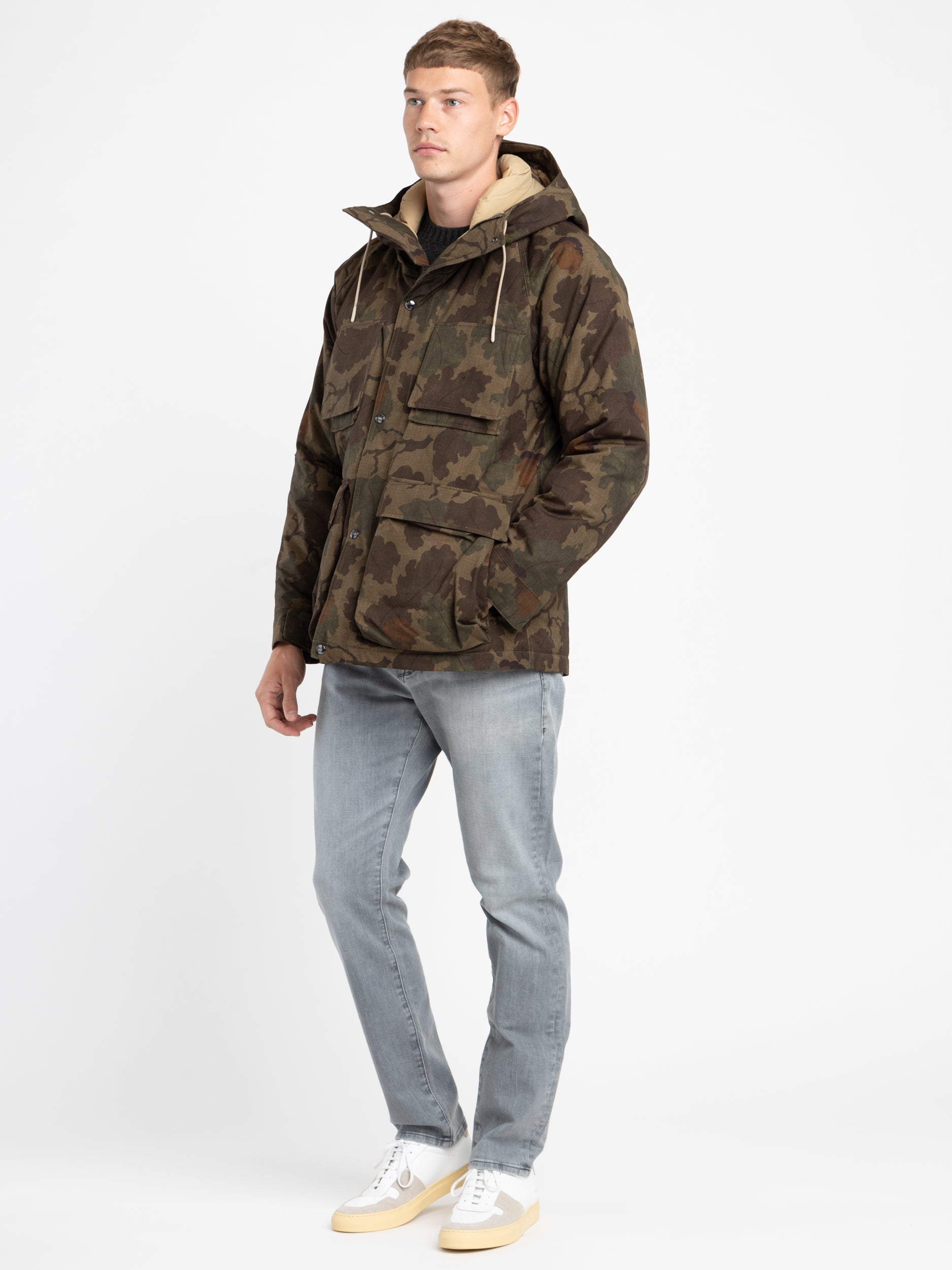 Camo field clearance jacket mens