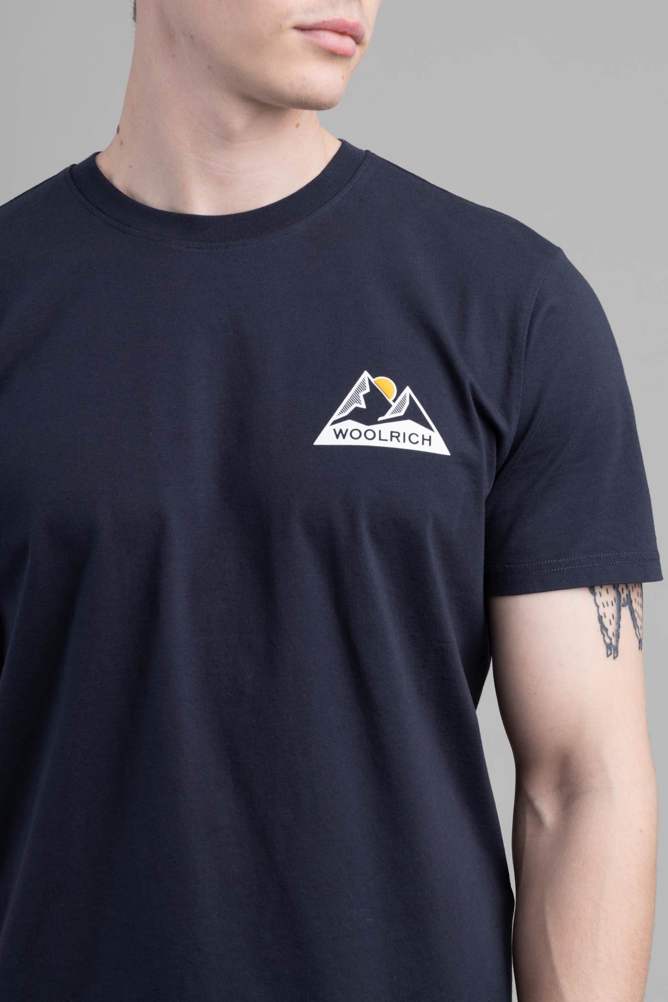 T-Shirt with Mountain Logo