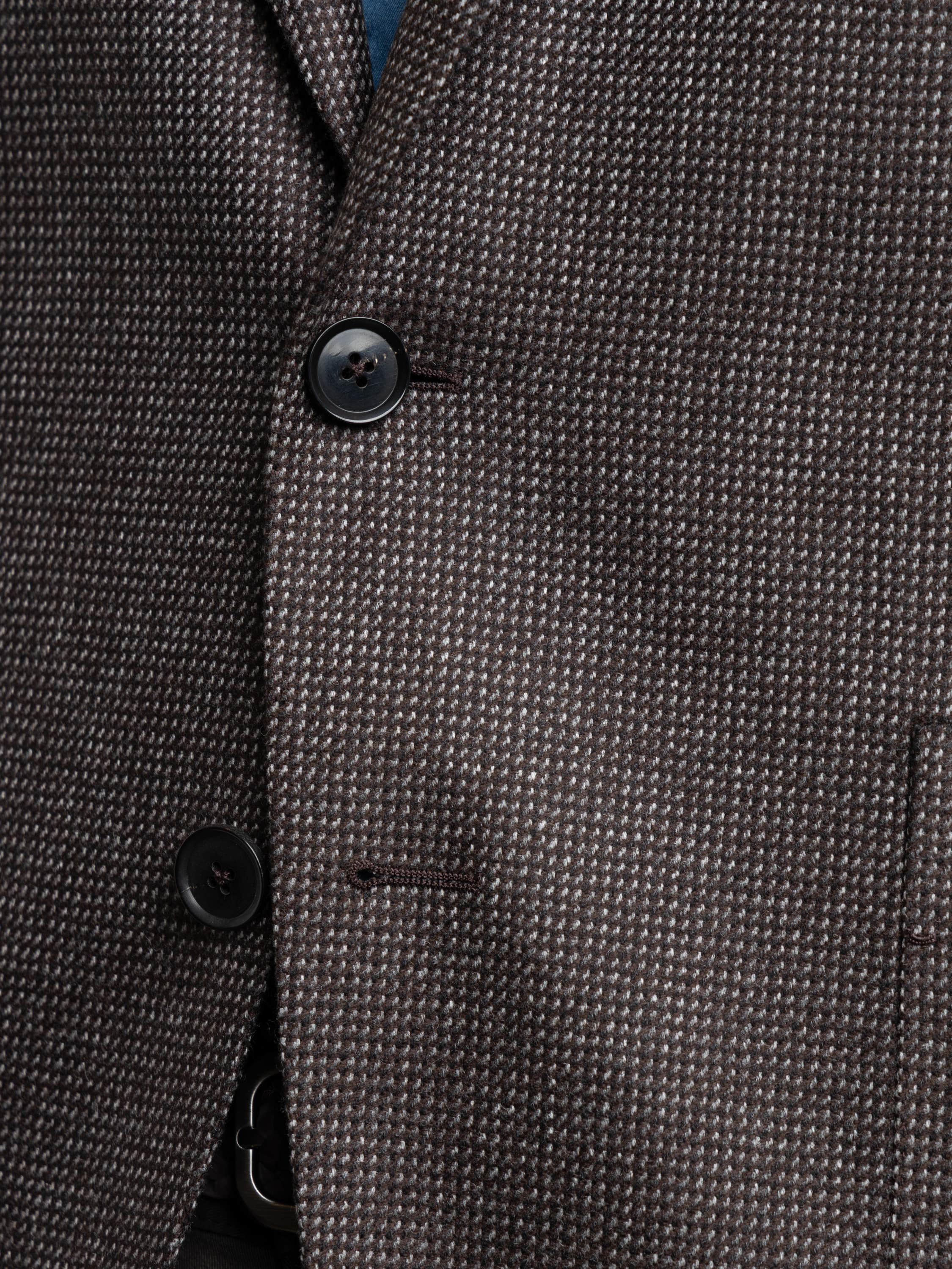 Dark Brown Cashmere Sport Jacket