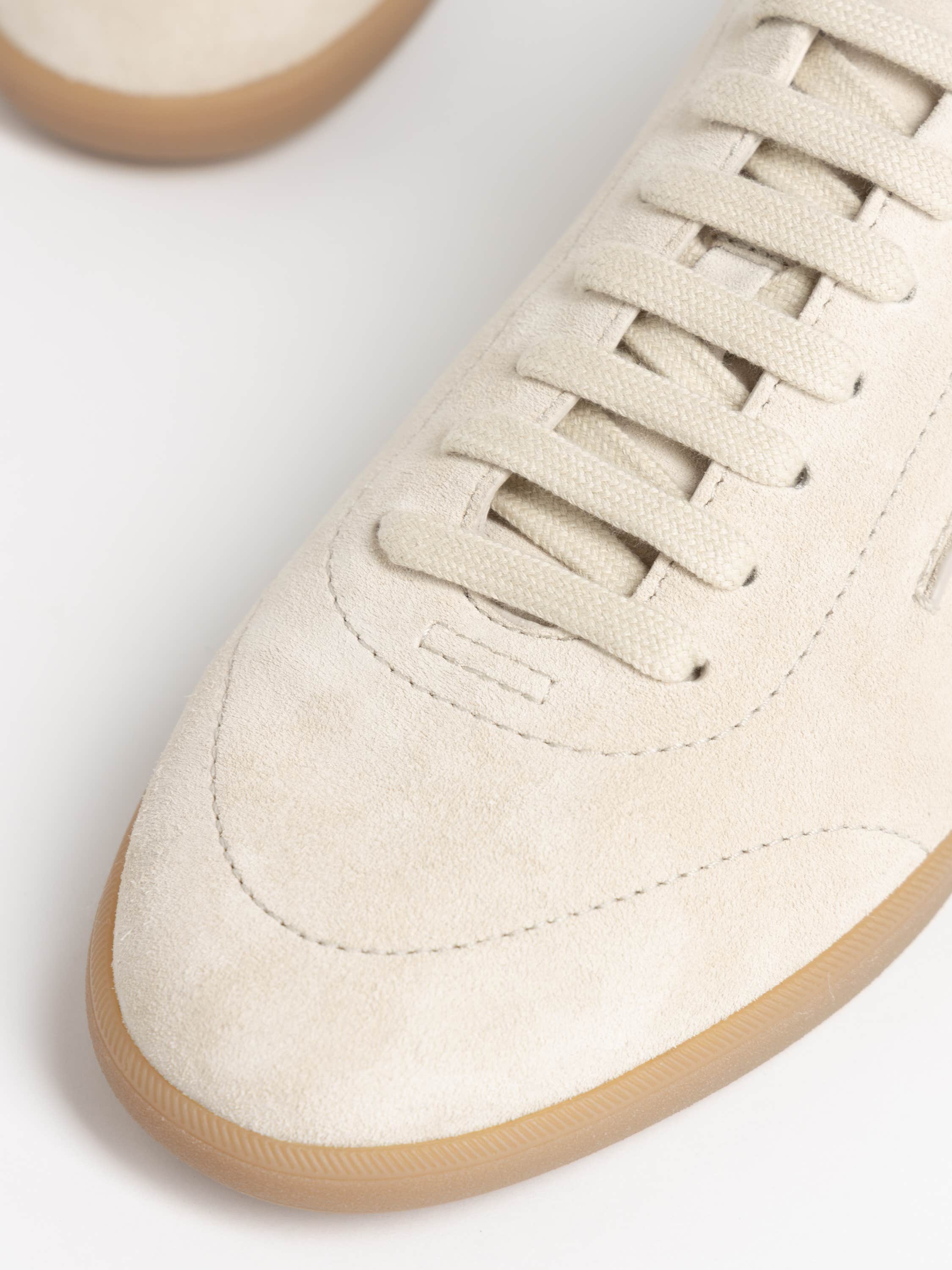 White 232 Suede Sneakers