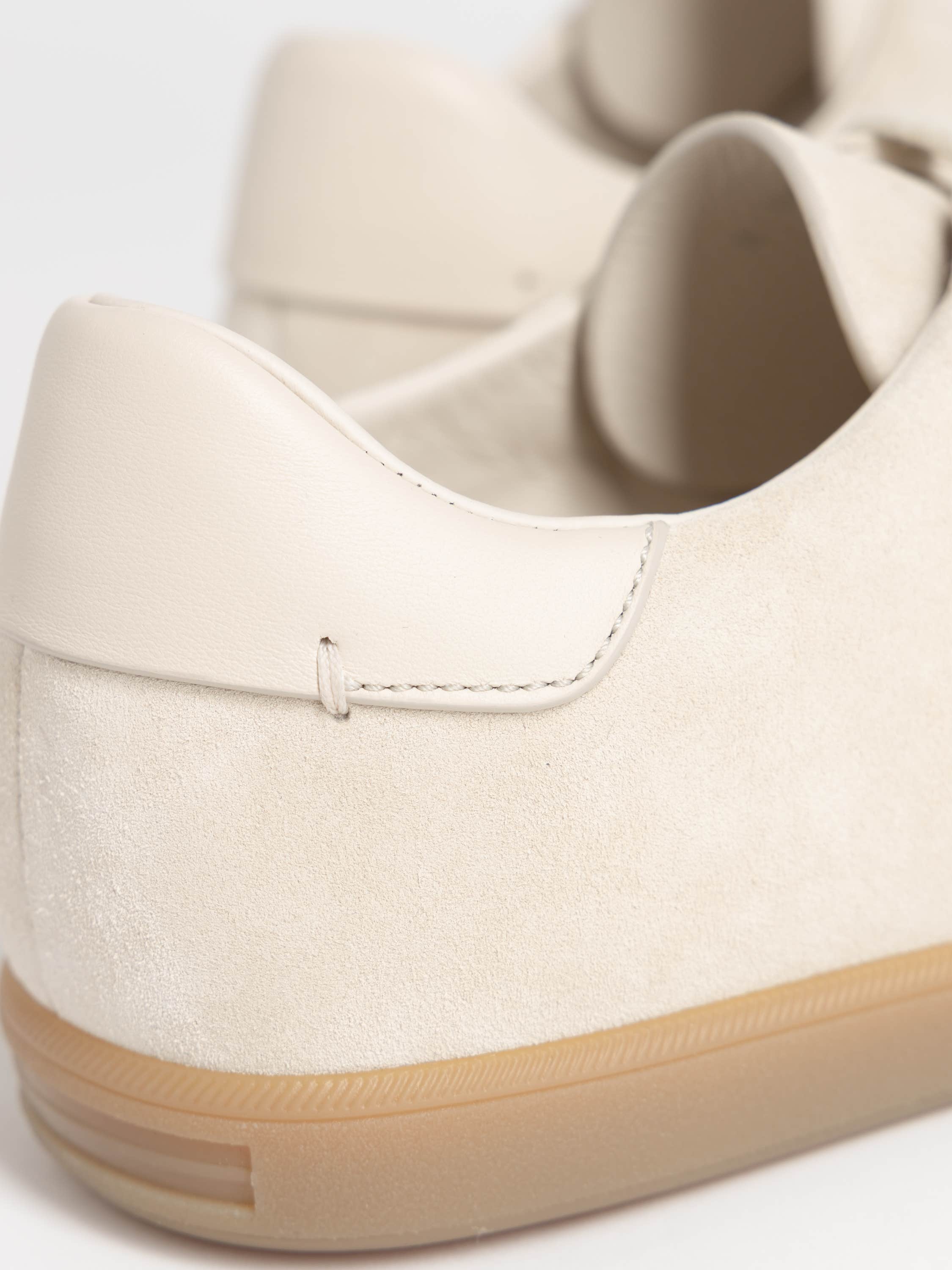 White 232 Suede Sneakers
