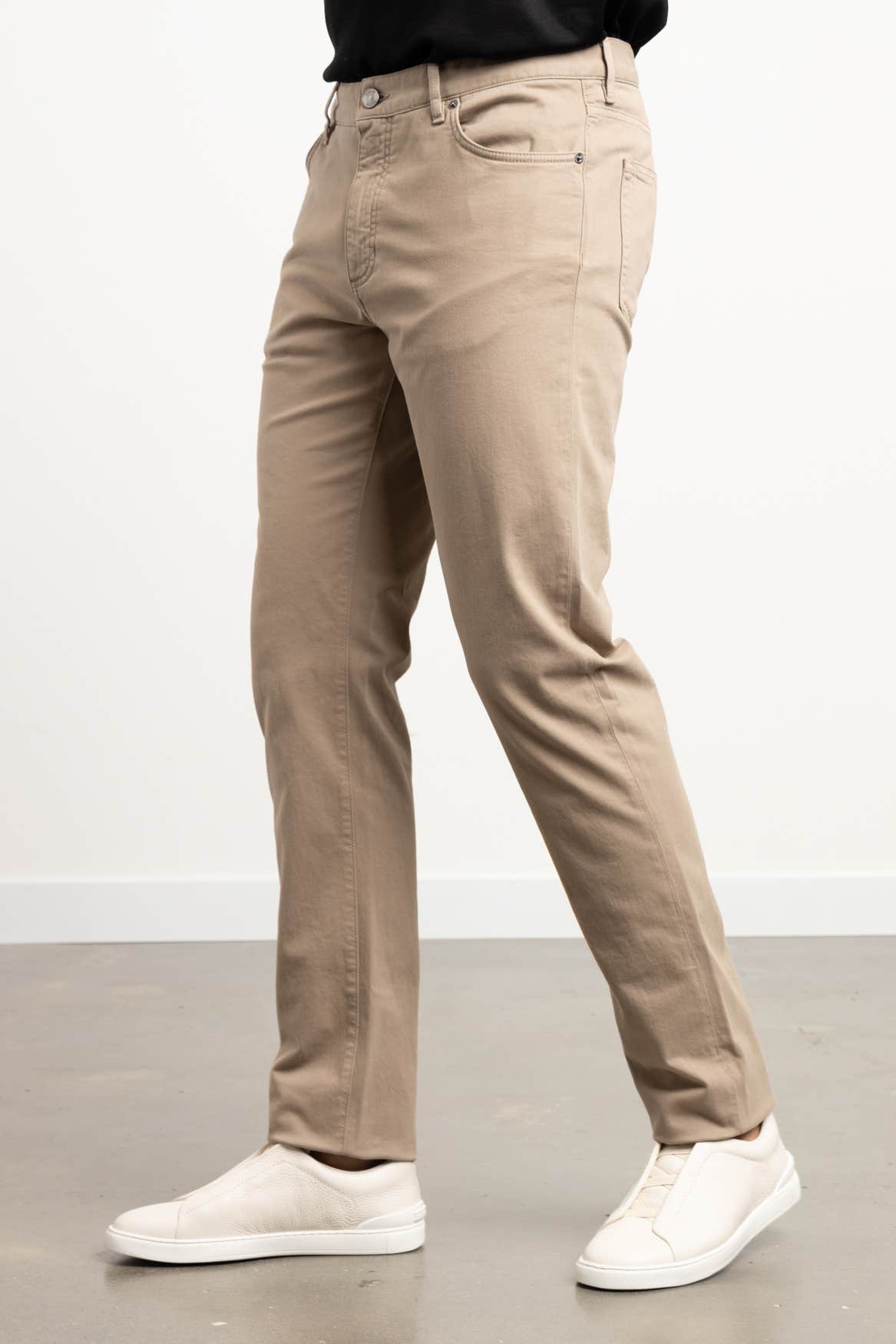 Tan Stretch Cotton City 5-Pocket Jeans – The Helm Clothing
