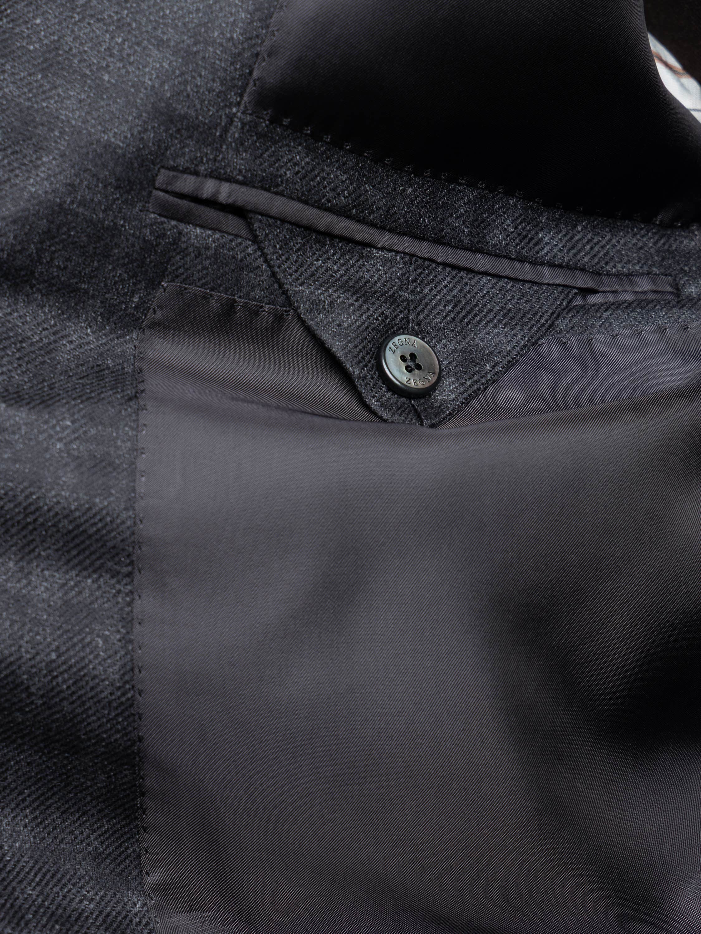 Black Grey Glen Check Sport Jacket