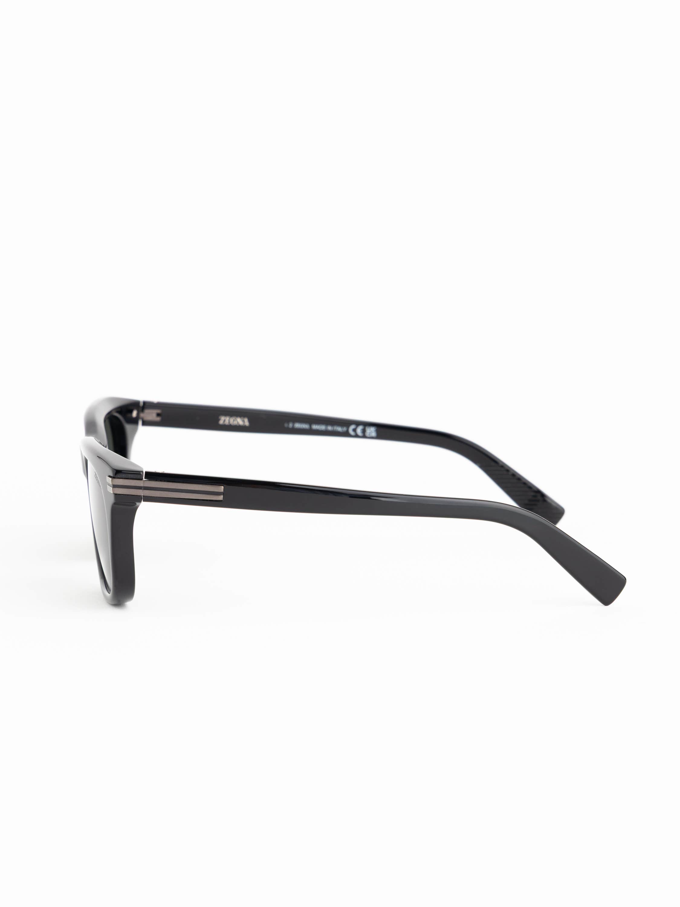 Black Rectangular Sunglasses