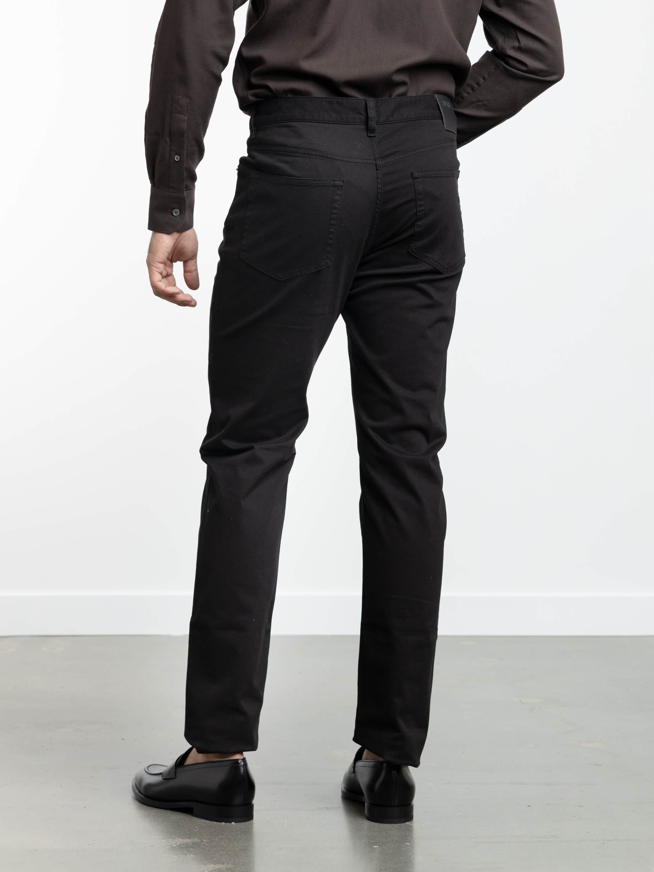 Black Stretch Roccia Jeans