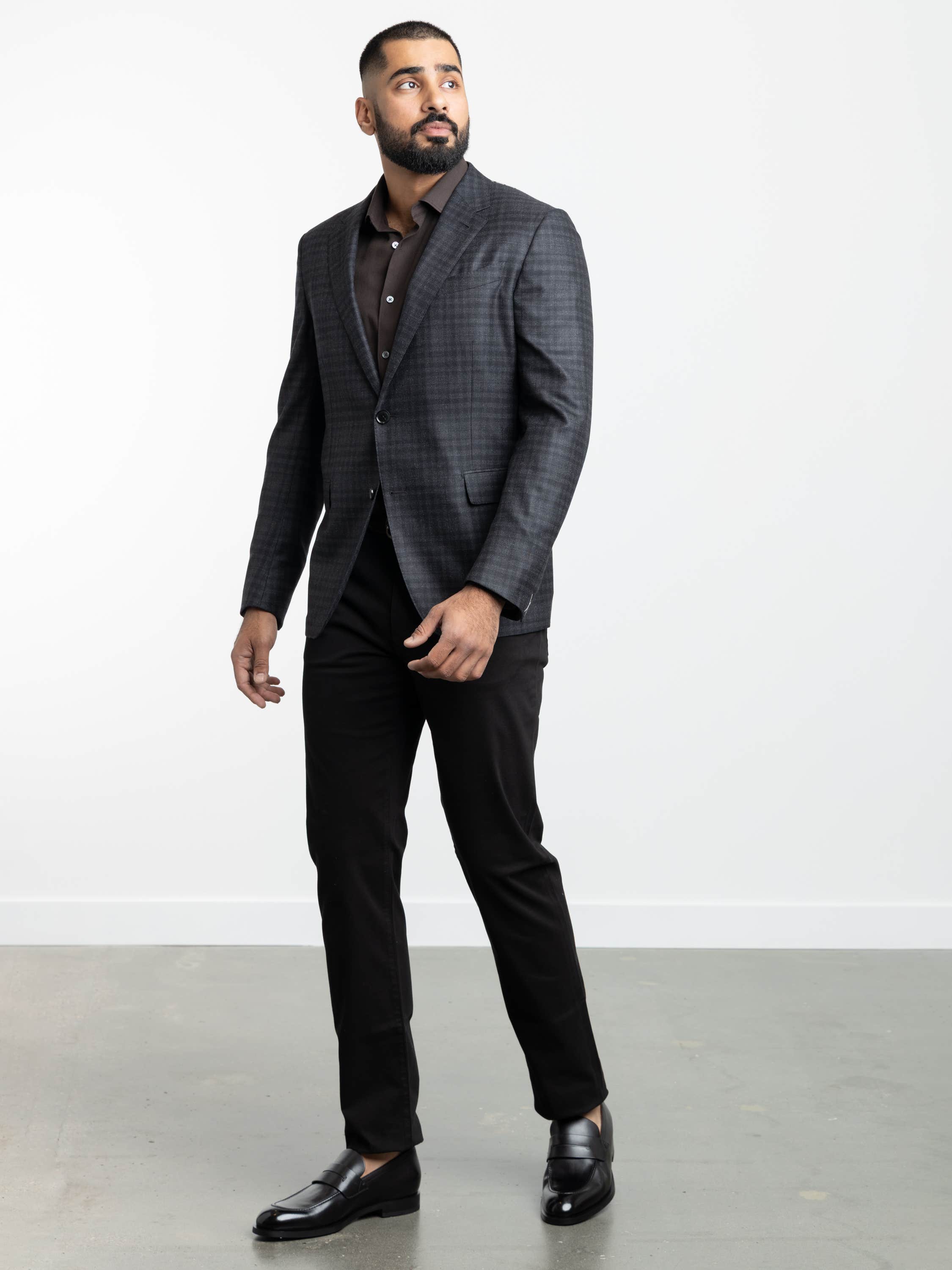Black Stretch Roccia Jeans