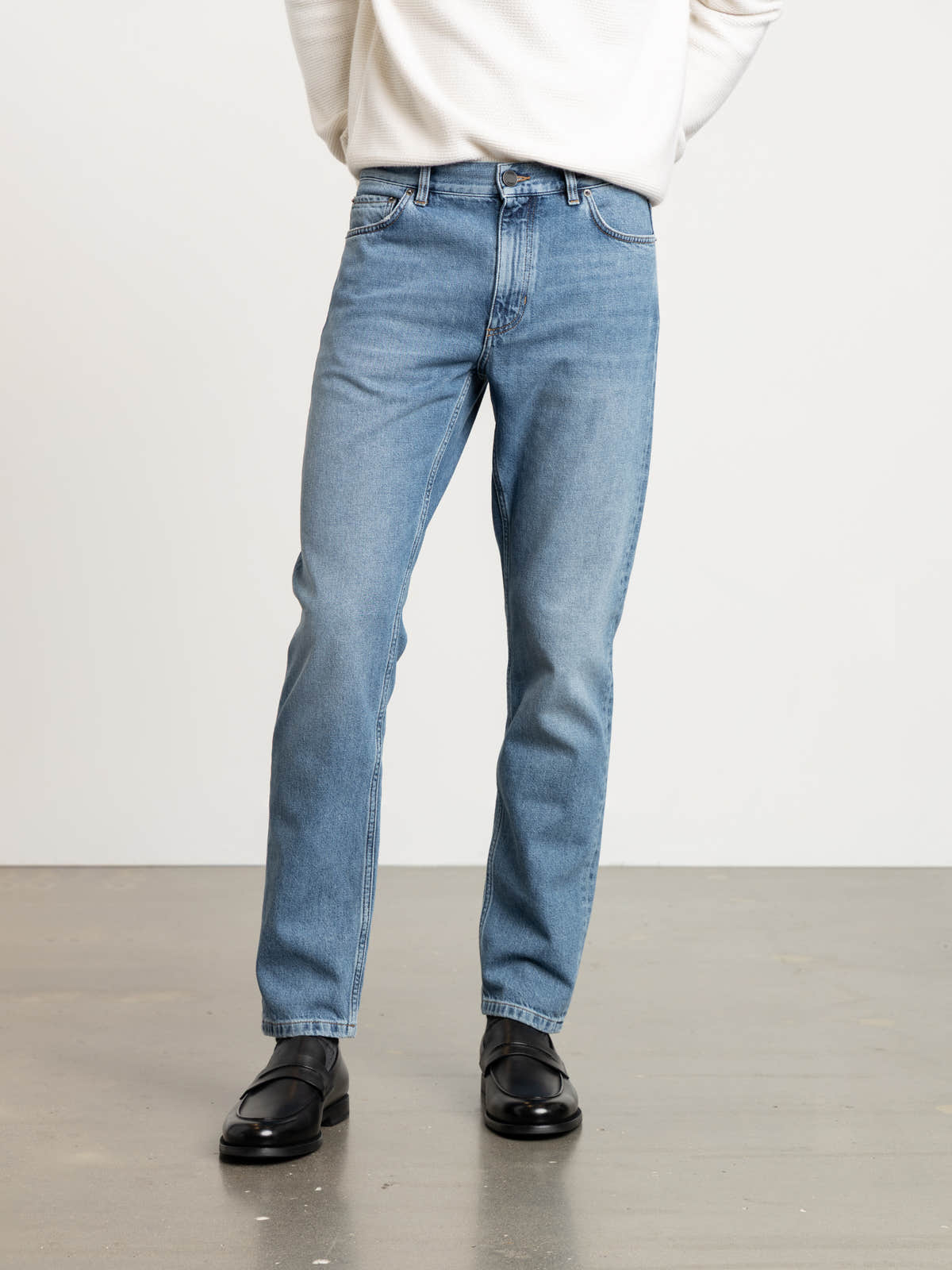 Blue Cotton Roccia Jeans