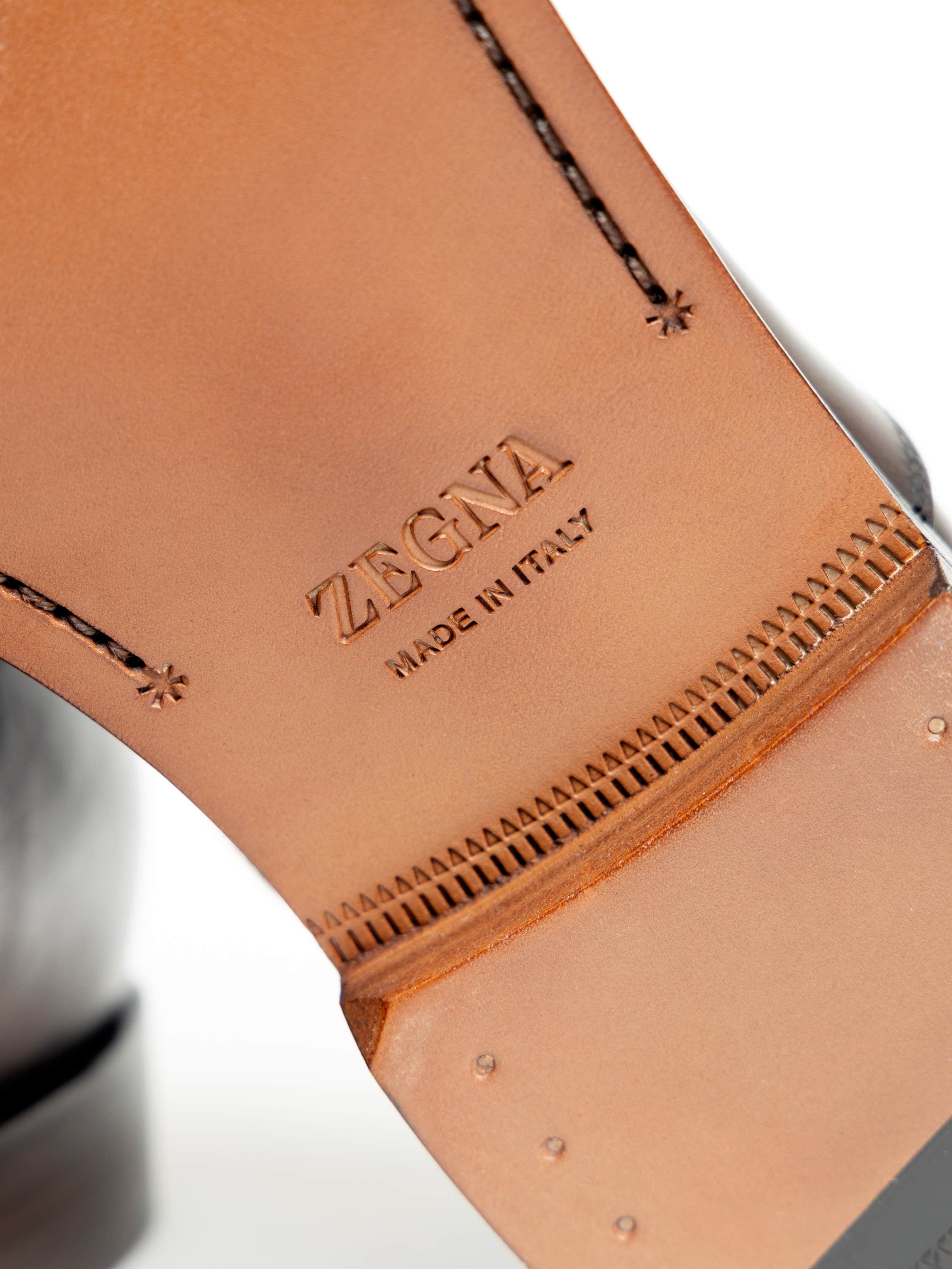 Brown Leather Torino Oxford Shoes