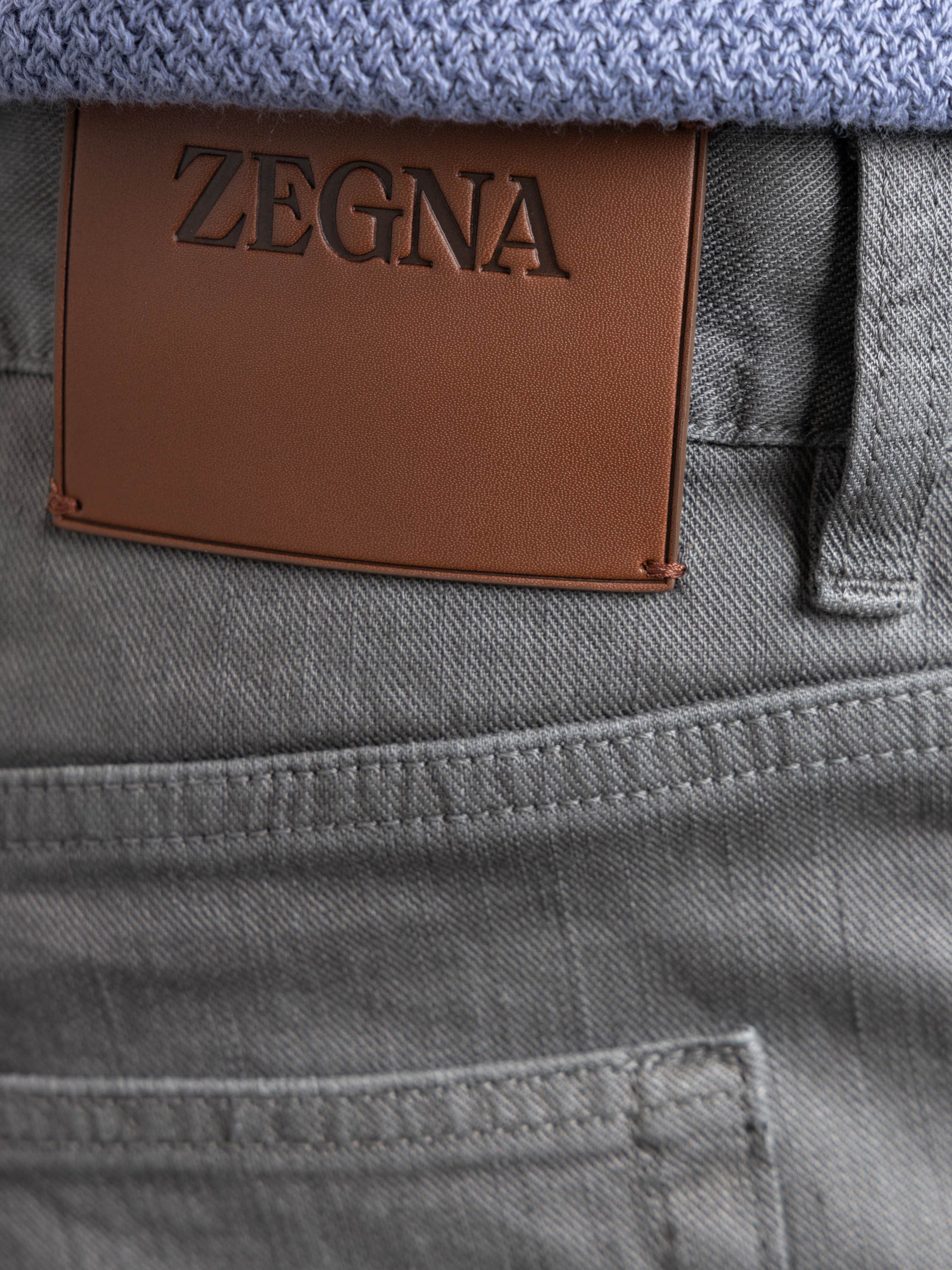 Grey City Straight-Leg Jeans