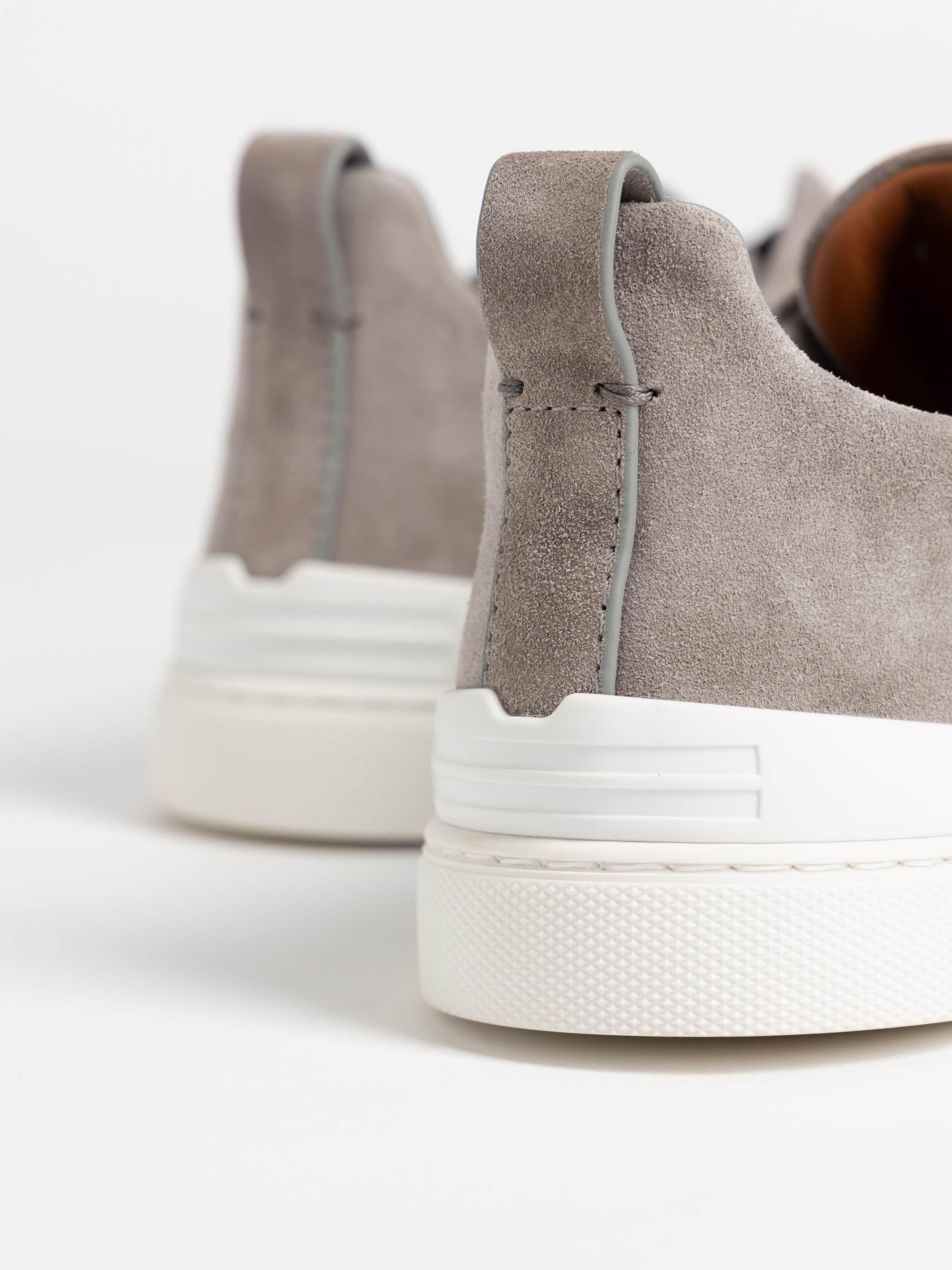 Grey Mélange Suede Triple Stitch™ Sneakers