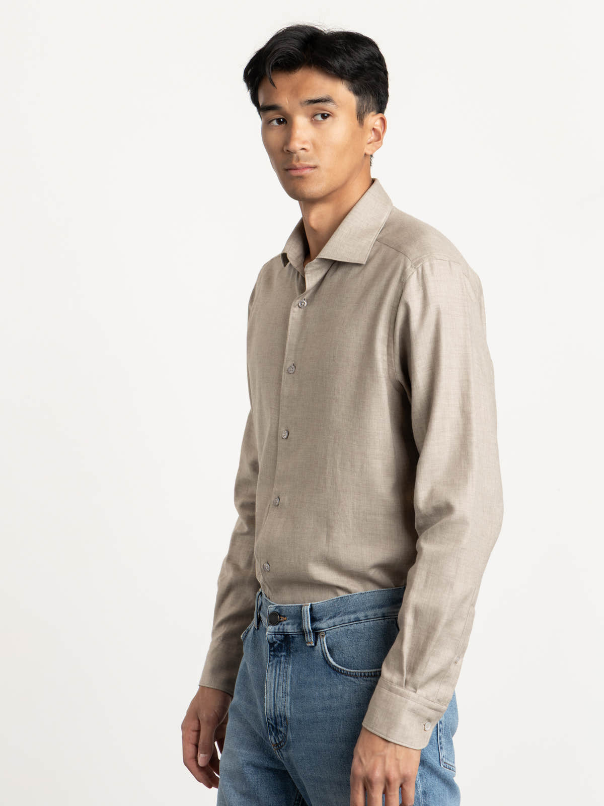 Light Taupe Cashco Shirt