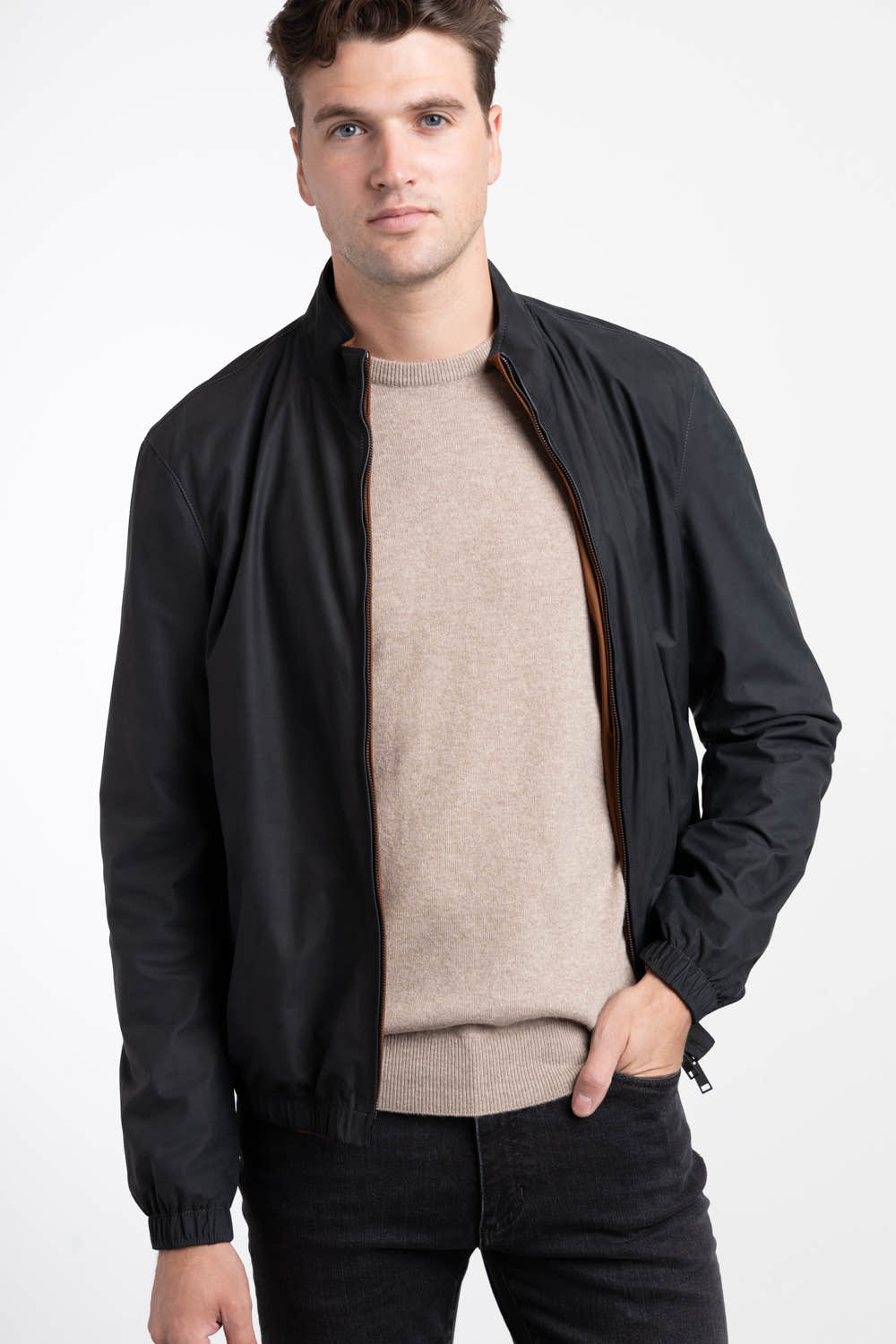 Reversible Leather Jacket